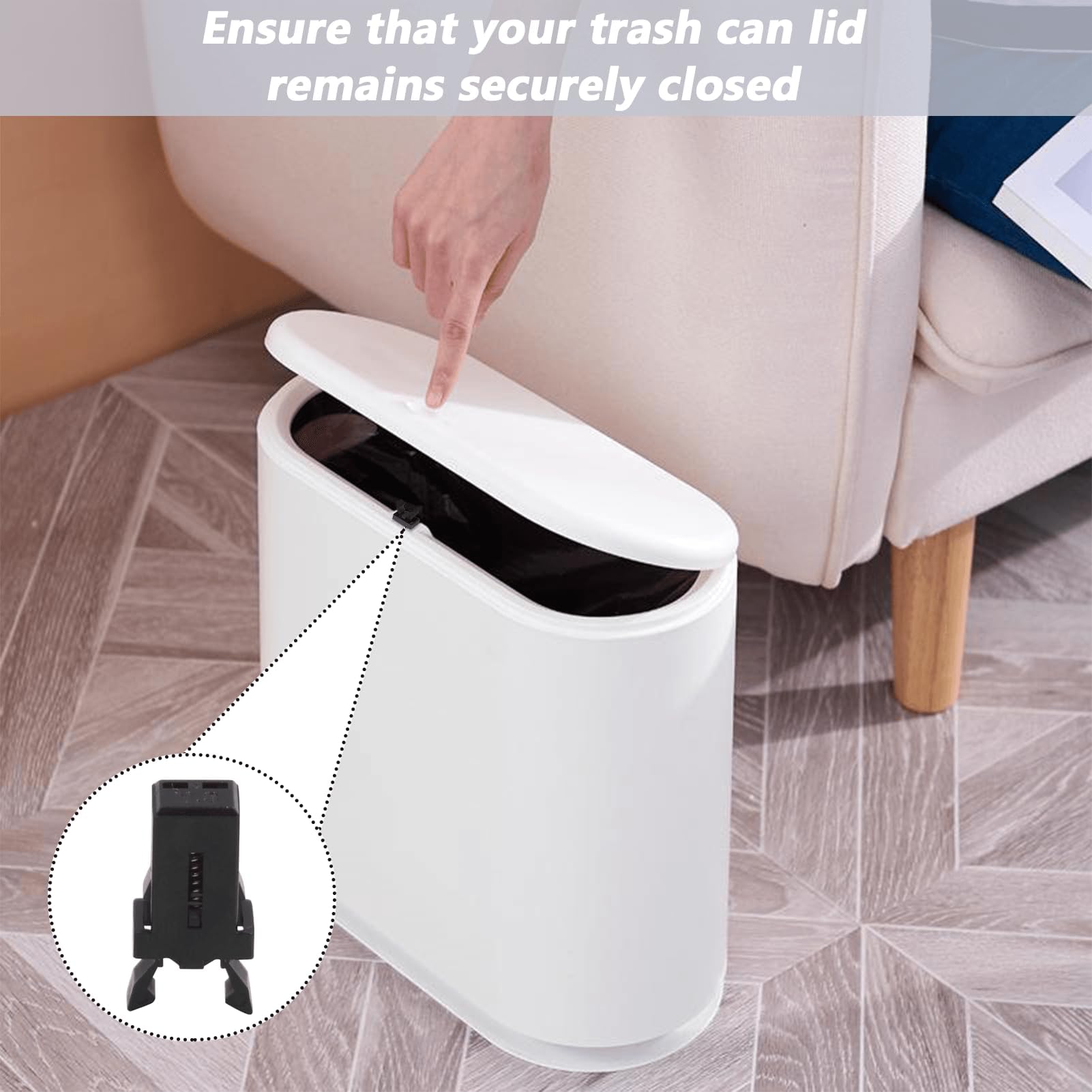 Poubelle Poubelles De Tri Empilables Avec Couvercles Poubelles De