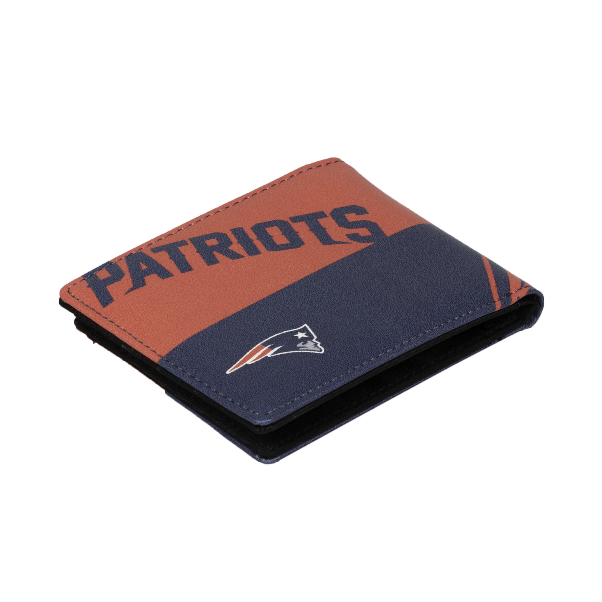 Littlearth NFL New England Patriots Bi-Fold Wallet, Team Color, 4" x 5" x 1" — image 1