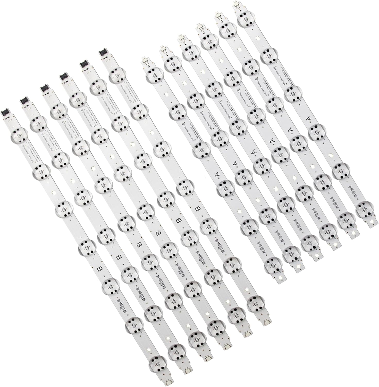 LED Backlight Strip TV Replacement Part for 86UK65 86UK6570PUB 86UM8070AUB 86UM8070PUA 86UN8570AUD 86UN8570PUC SVL860A03B EAV64091901 EAV64092001 EAV64091902 EAV64092002 SSC Trident