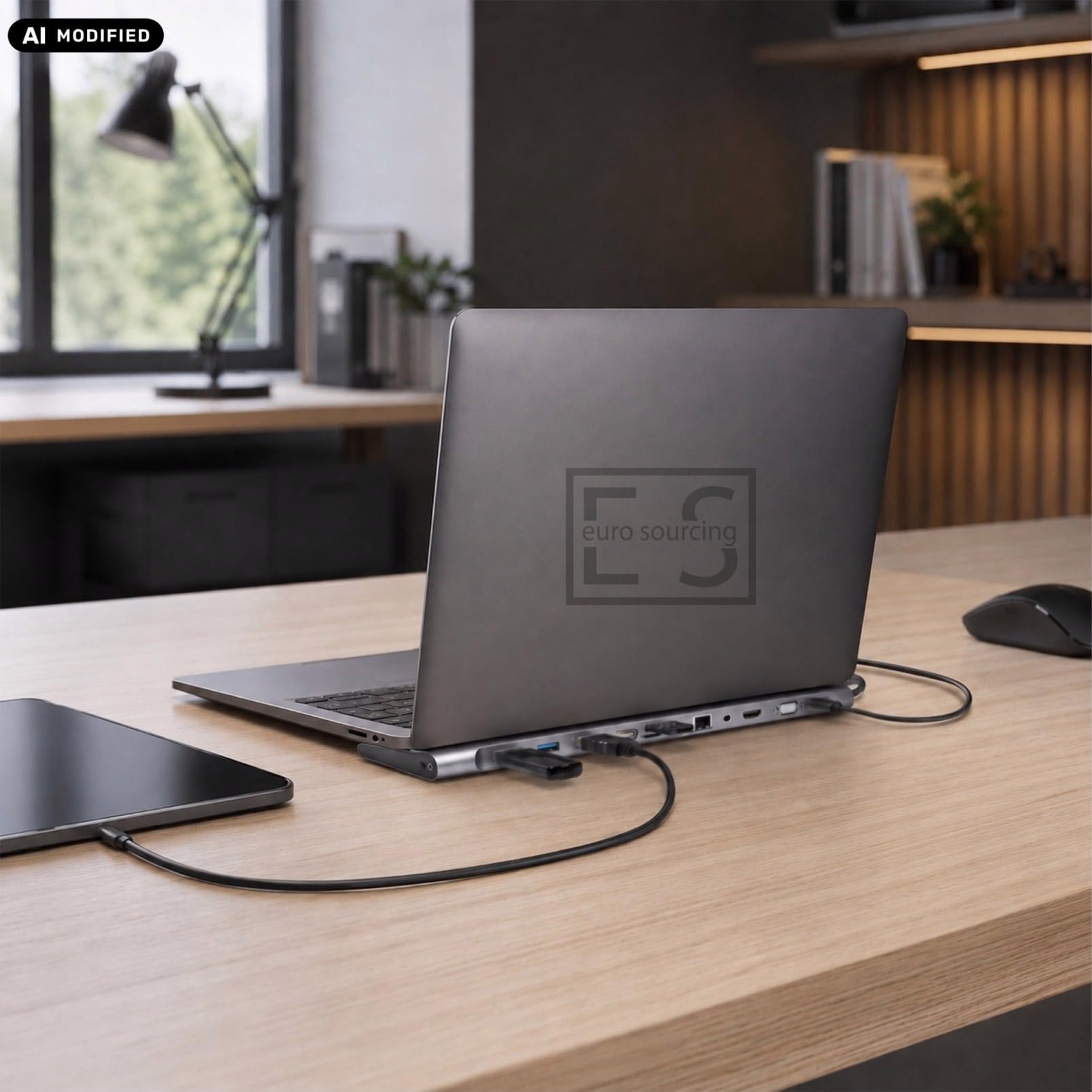 11-in-1 USB-C Docking Station Multiport Hub - 4K HDMI, VGA, 87W PD, RJ45, USB 3.0, SD/TF, Audio