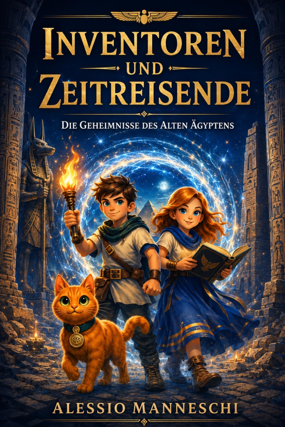 Inventoren und Zeitreisende: Die Geheimnisse des Alten Ägyptens – Spannendes Zeitreise-Abenteuer ab 10 Jahren | Band 1 der Geschwister-Reihe