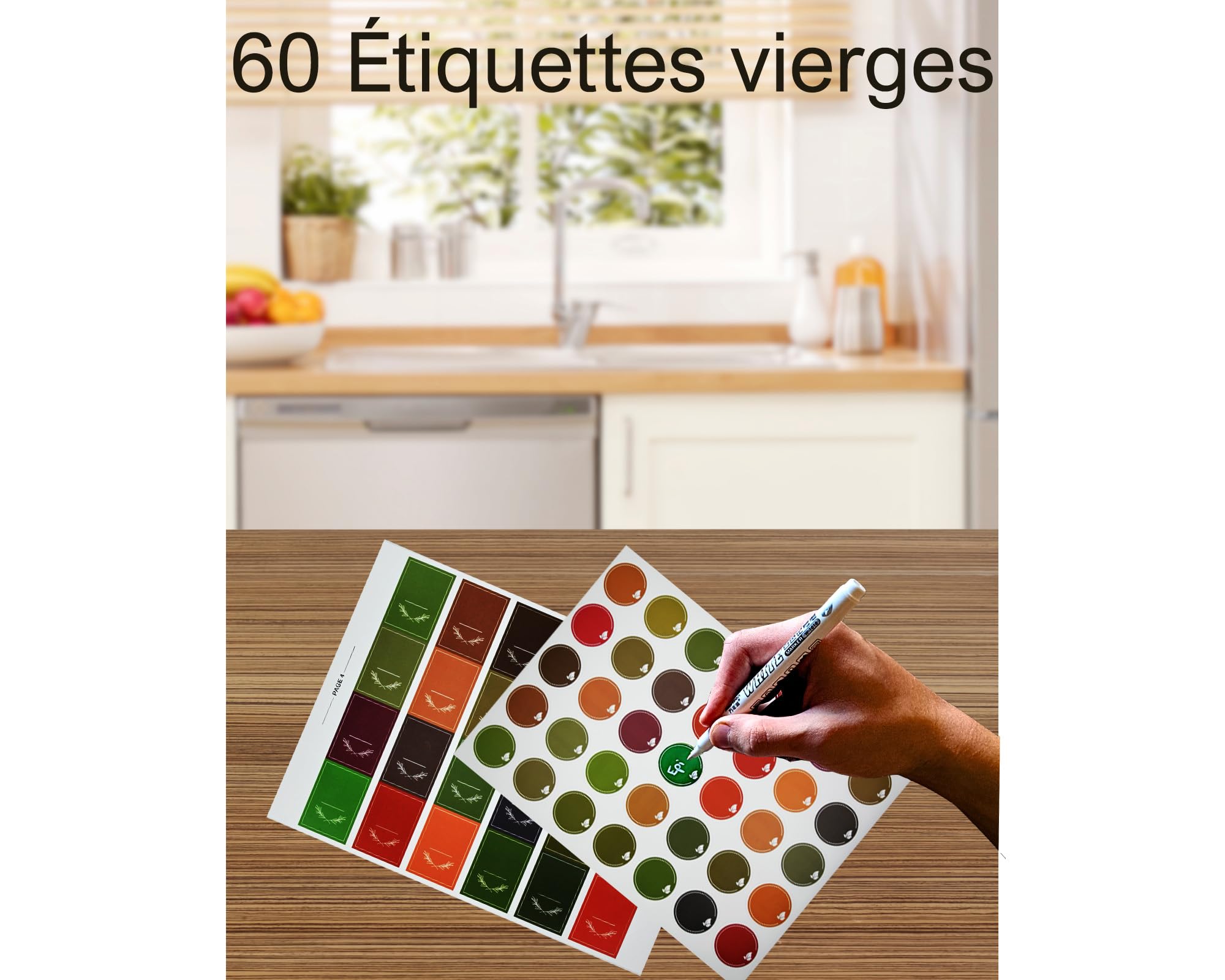 Etichette da stampare gratis per i barattoli di cucina