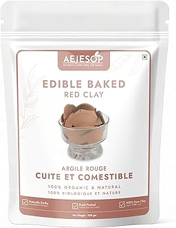 Edible Baked Red Clay, 7oz (200g)