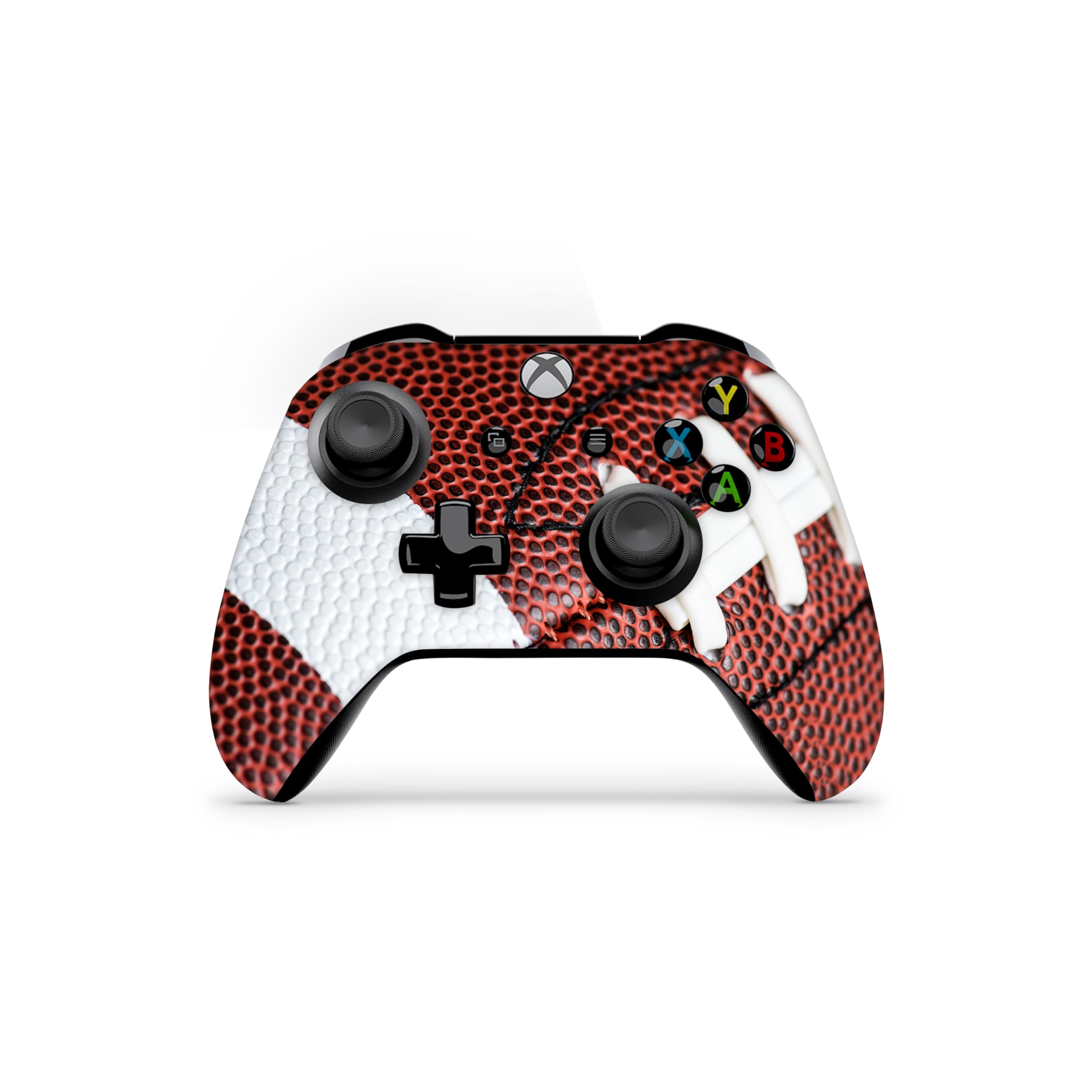 ZOOMHITSKINS Controller Skin Compatible for X1 S and X1 X, Vinyl Sticker Technology, Football White Red Sports, Durable, 1 Skin, Made in The USA
