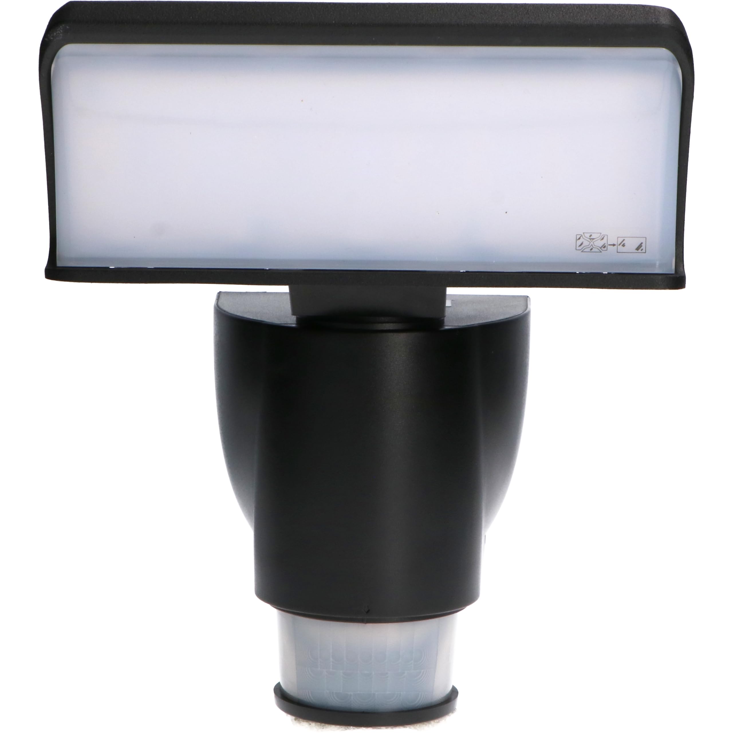LED's light 0310780 LED-Strahler schwarz mit 180° Bewegungsverfolgung 18W IP44