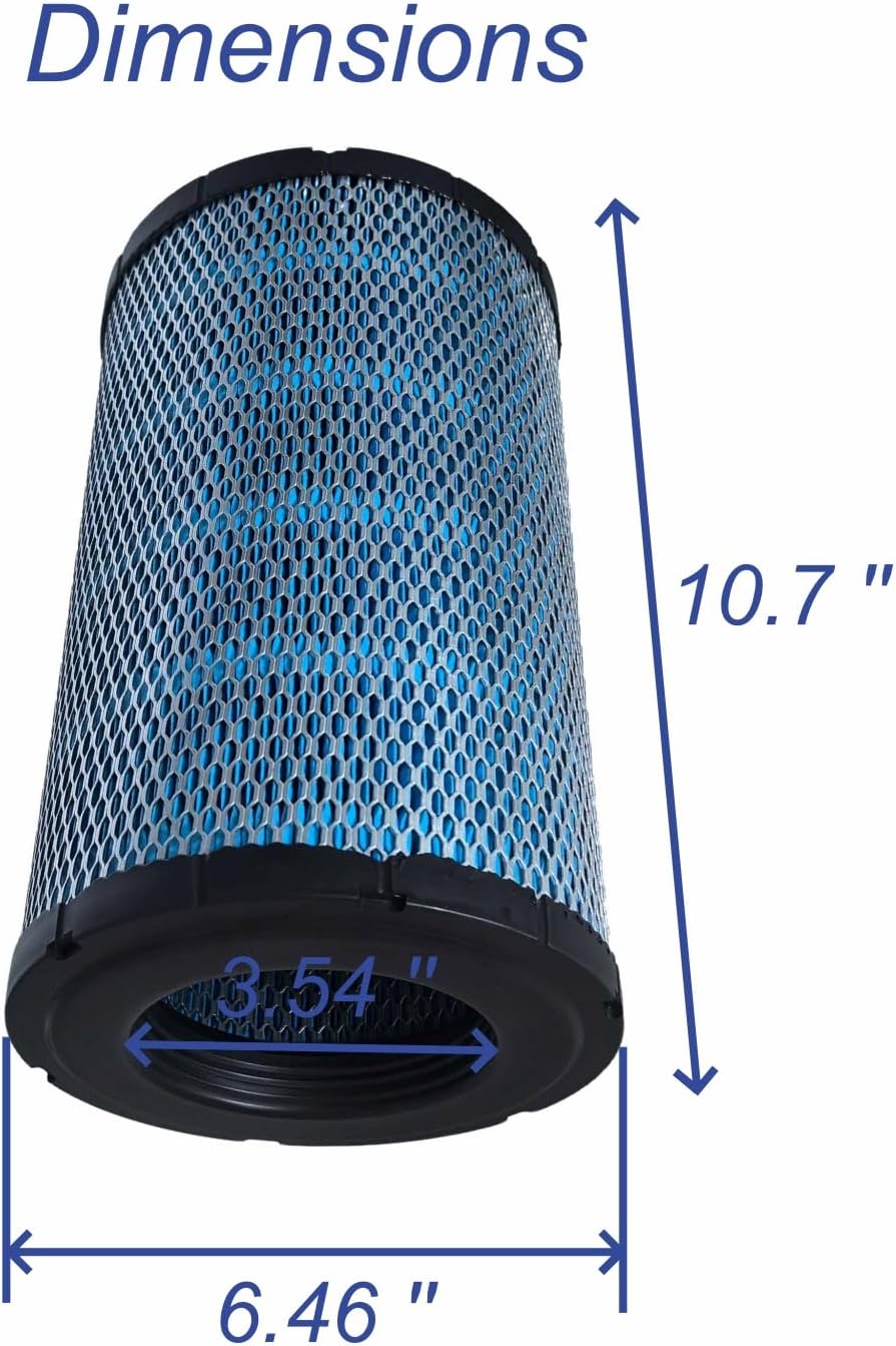 Air Fil-ter 7082436 Replacement Compatible With Polaris RZR PRO R/DYNAMIX/ULTIMATE,RZR PRO R 4 SPORT/PREMIUM 2022 2023 2024