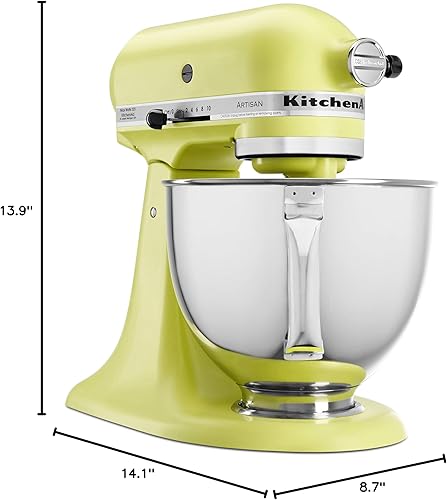 Miniatura 6 de KitchenAid Artisan Series Batidora de pie, 5 cuartos de galón, Kyoto Glow