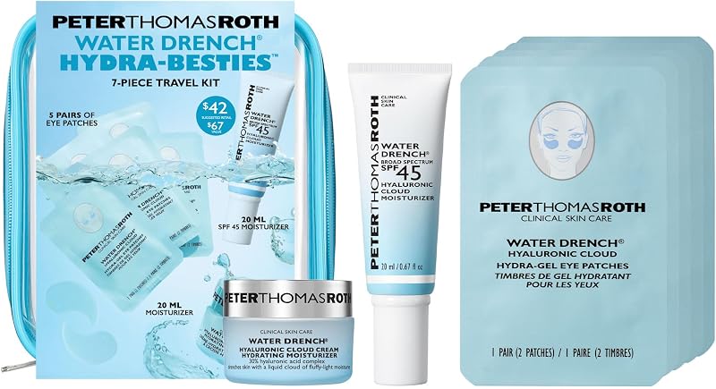 Kit de viaje Water Drench® Hydra-Besties de 7 piezas