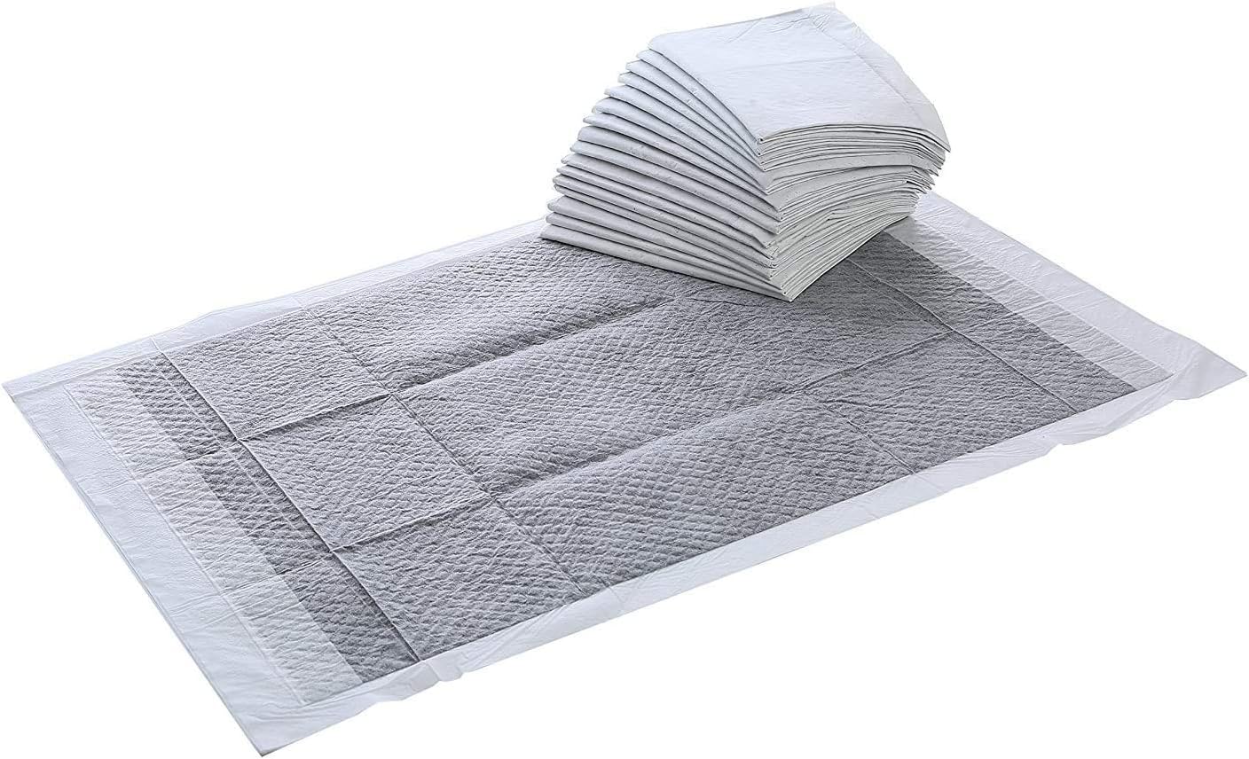 Ultra-Absorbent Carbon Pet Pee Pads Disposable / Odor-Control Carbon Pet Dog and Puppy Training Pads / Quick Drying Leak-Proof Pee Pads (S,33 X 45cm, 100Pcs)