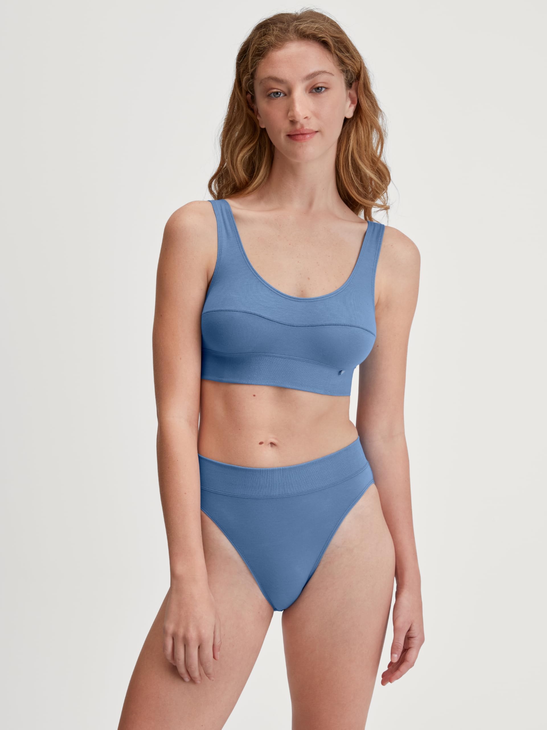 CALIDA Elastic Bustier | Avec large ceinture souple, jersey simple respirant et doux de qualité