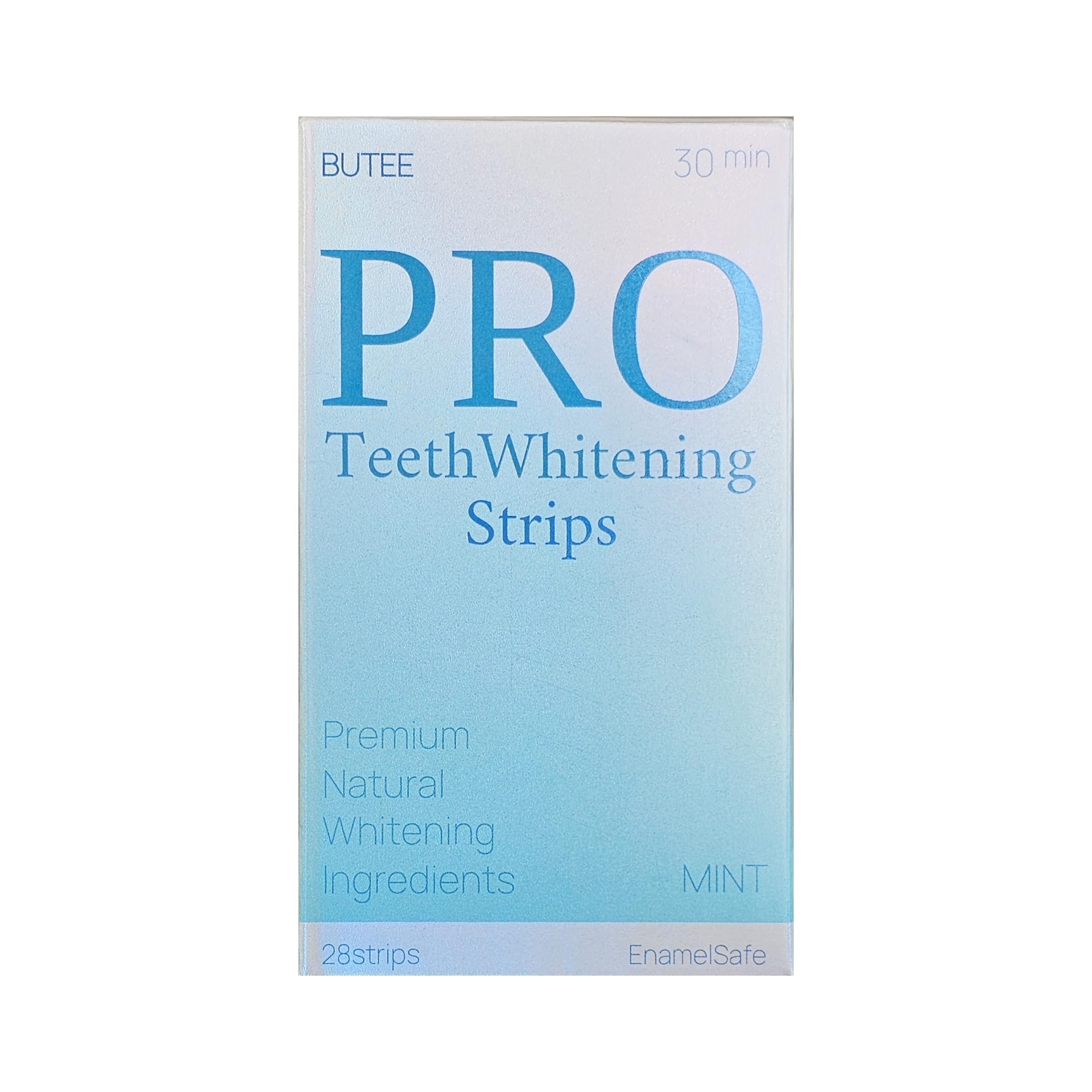 BUTEE Teeth Whitening Strips Affordable Professional Dental Whitening Kit Enamel Safe for Sensitive Teeth Fast Results in 30