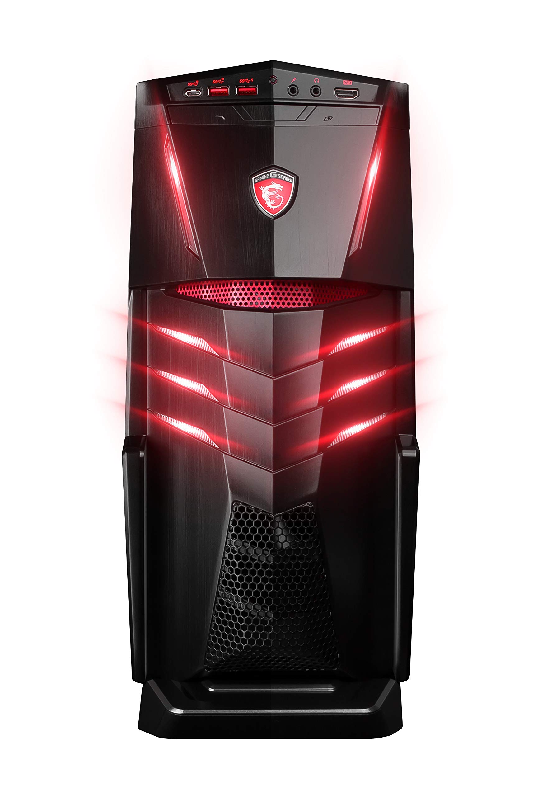 MSI AEGIS Ti Gaming Desktop PC (Black) - (Intel Core i7-6700K, 32 GB RAM, 256 GB SSD Plus 2 TB HDD, NVIDIA GeForce GTX 1080 Graphics Card, Windows 10) — view 5