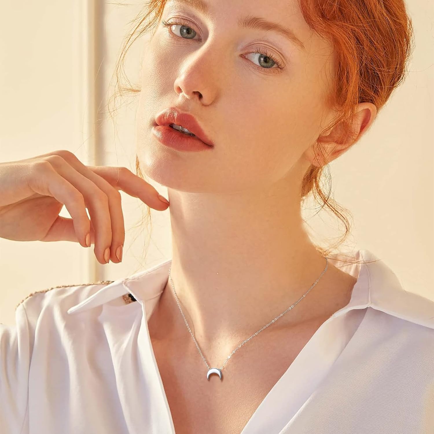 PROSILVER 925 Sterling Silver Necklace for Women | Dainty Delicate Adjustable Choker with Heart/Star/Moon/Vertical Bar Pendant, Hypoallergenic Tarnish Resistant Everyday Jewelry Gift for Her - Image 2