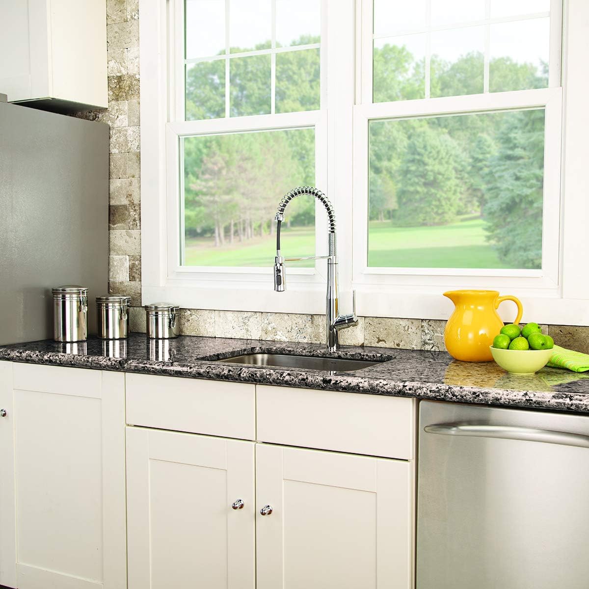 Uр Tо 40% оƒƒ Speakman SB-1043 Neo Spring Kitchen Faucet with Pull Down Sprayer, Polished Chrome