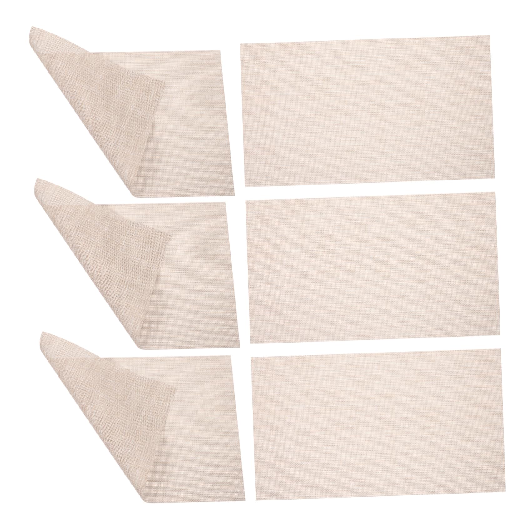 Sous plat PVC antidérapant chaleur lot de 6 protection table salle à manger cuisine restaurant