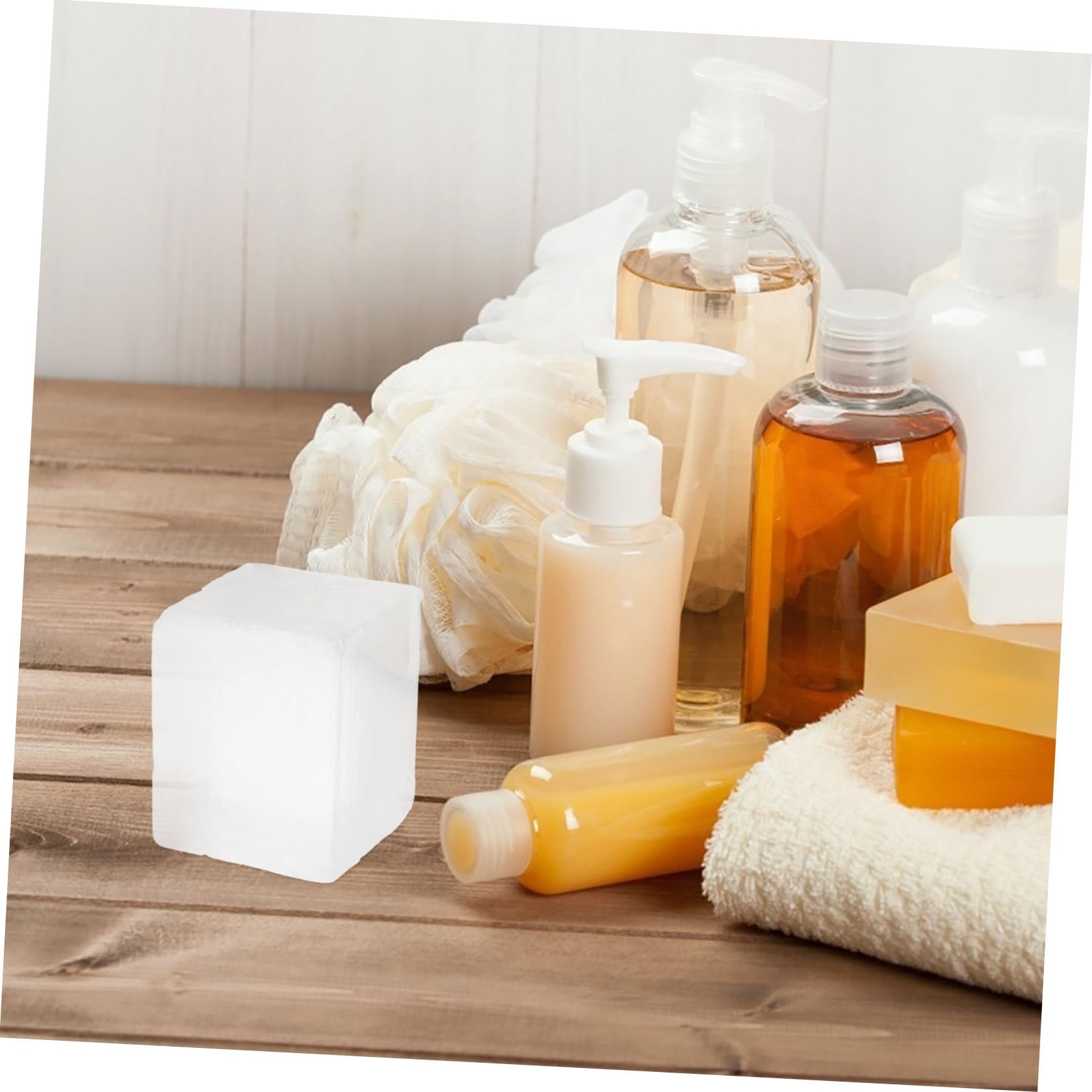Base di Sapone Trasparente Aminoacida per Saponette Fai da Te | Base Fusibile, Produce Schiuma Ricca, Adatta a Doccia e Lavorazioni DIY