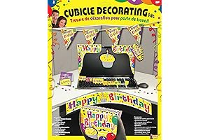 Forum Novelties Happy Birthday Cubicle Decor