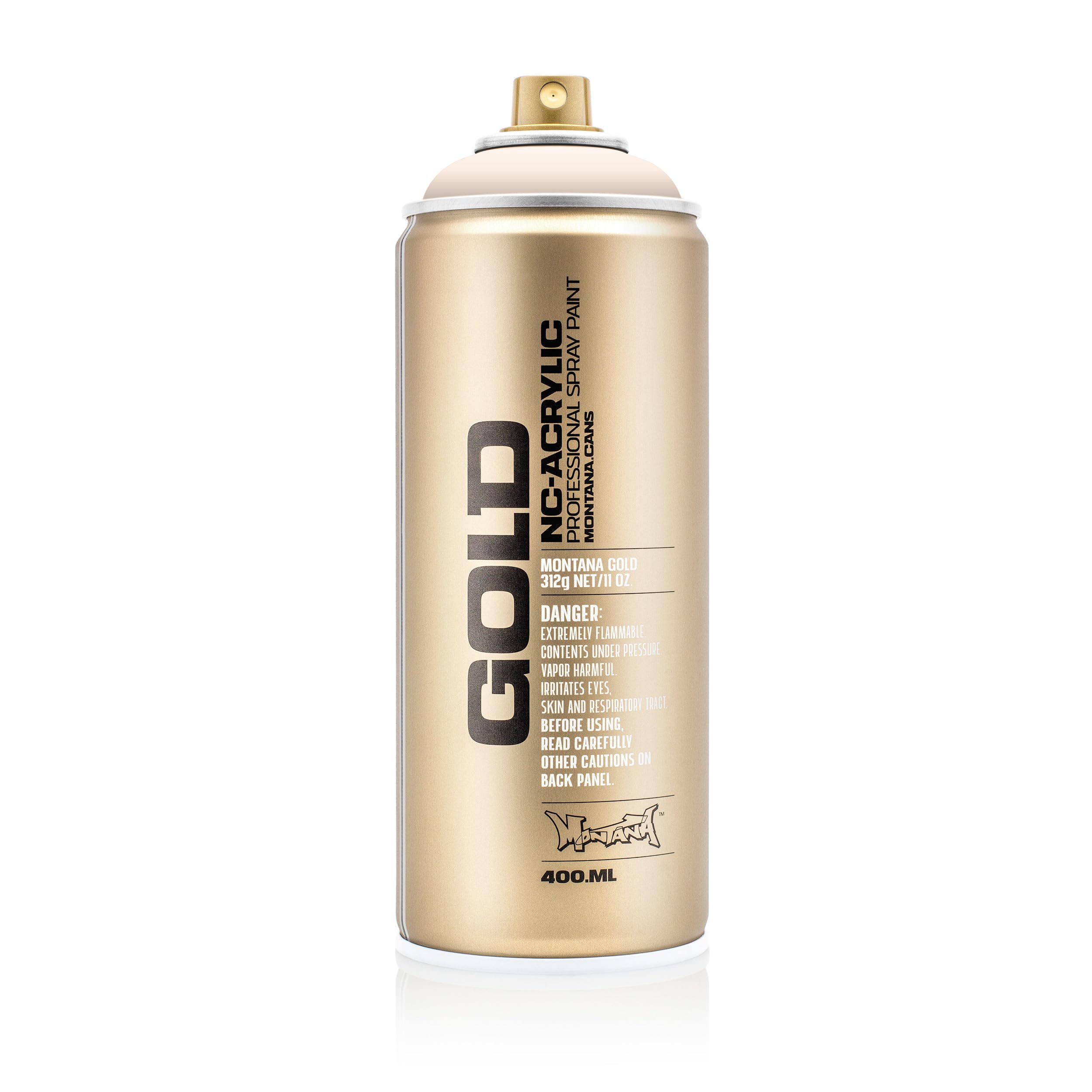 Montana Spray Can Gold 400 ml, Orange Ice, 400ml