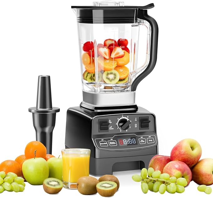 Enfmay Smoothie Maker, 2000W Powerful Blender with 2L BPA Free Tritan