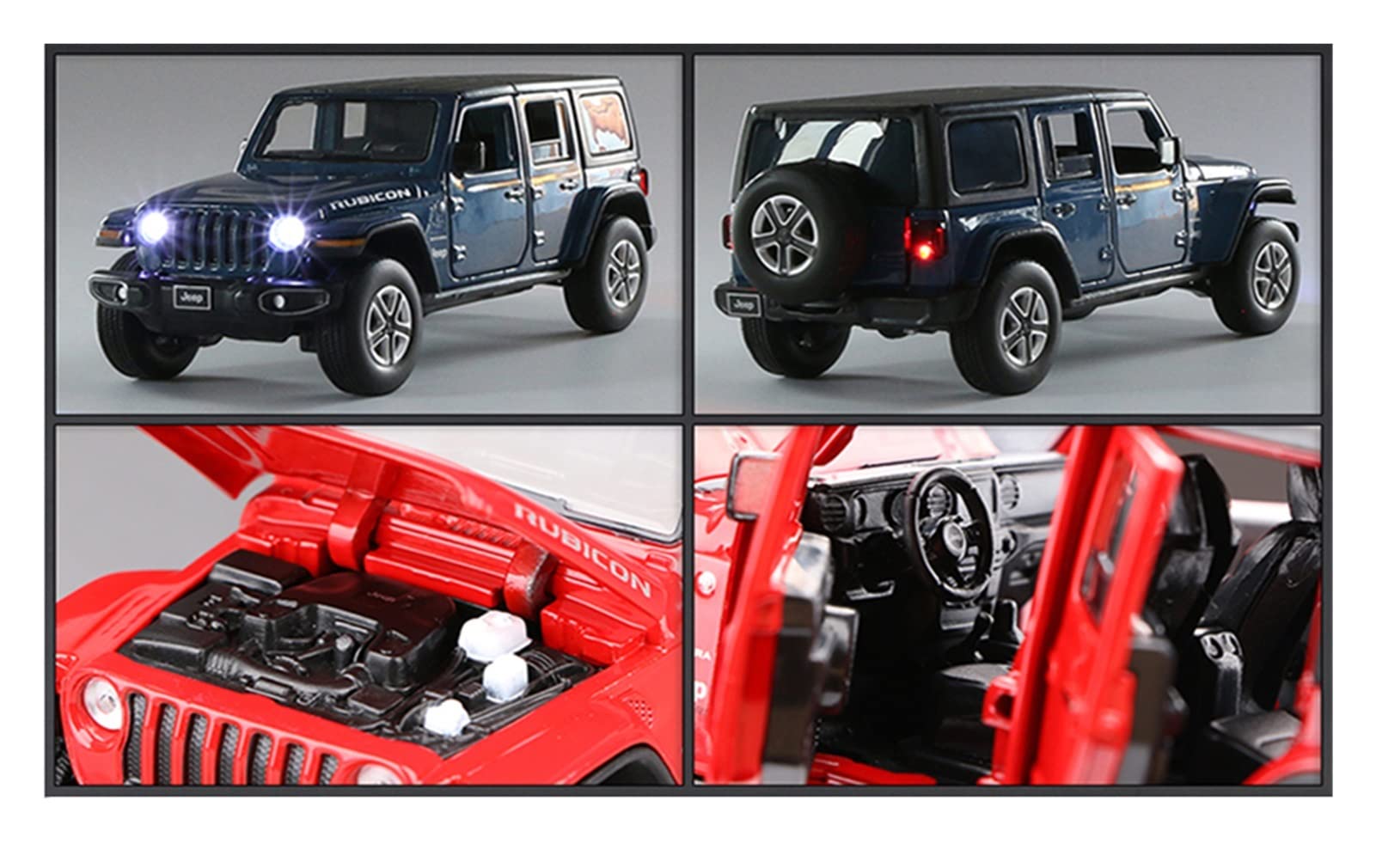 Jeep Wrangler 4x4 ミニカー Kyosho 1/28 Jeep Wrangler Unlimited Rubicon MINI-Z 4x4
