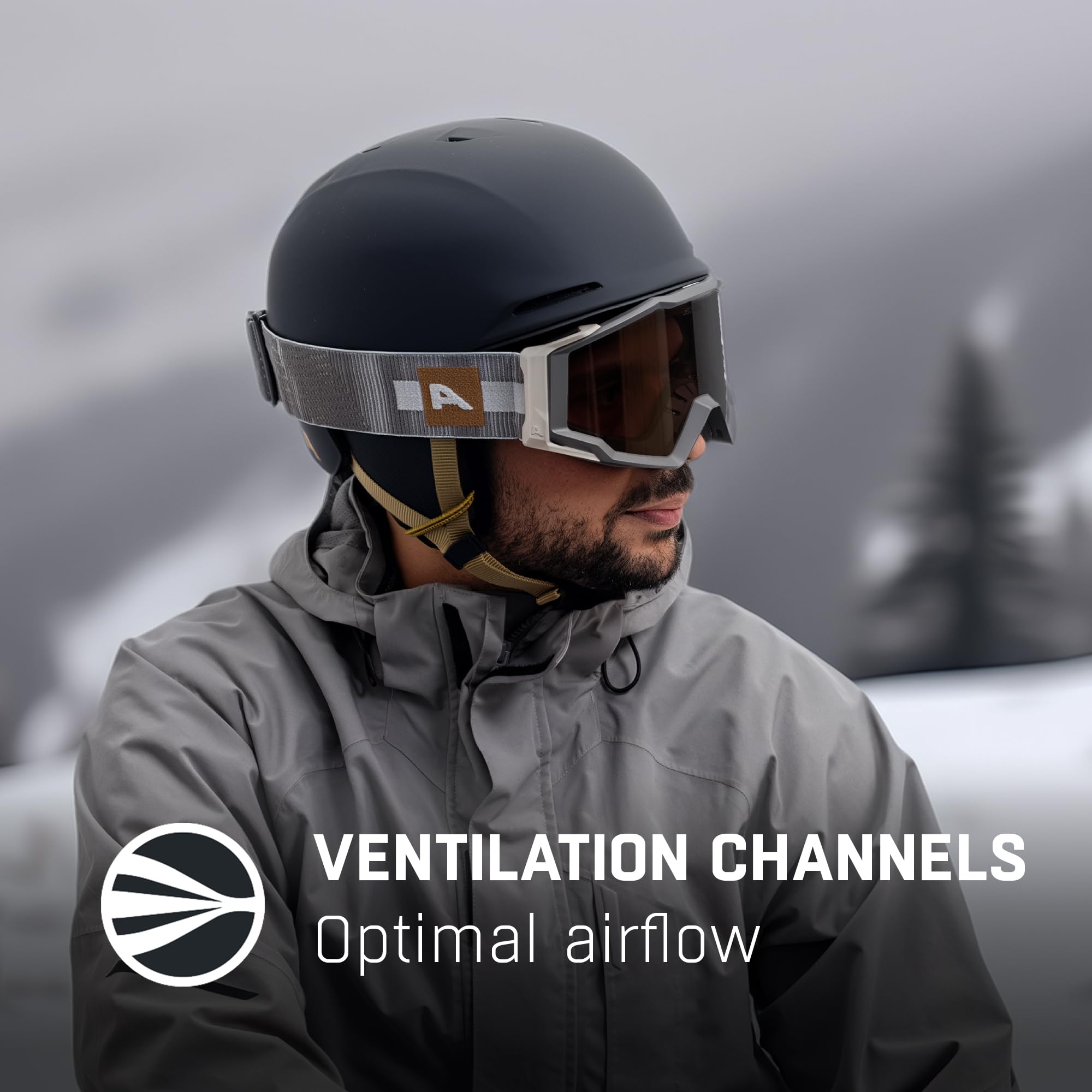 ALPINA CARNIA kask narciarski dla kobiet i mężczyzn, lekki kask narciarski i snowboardowy