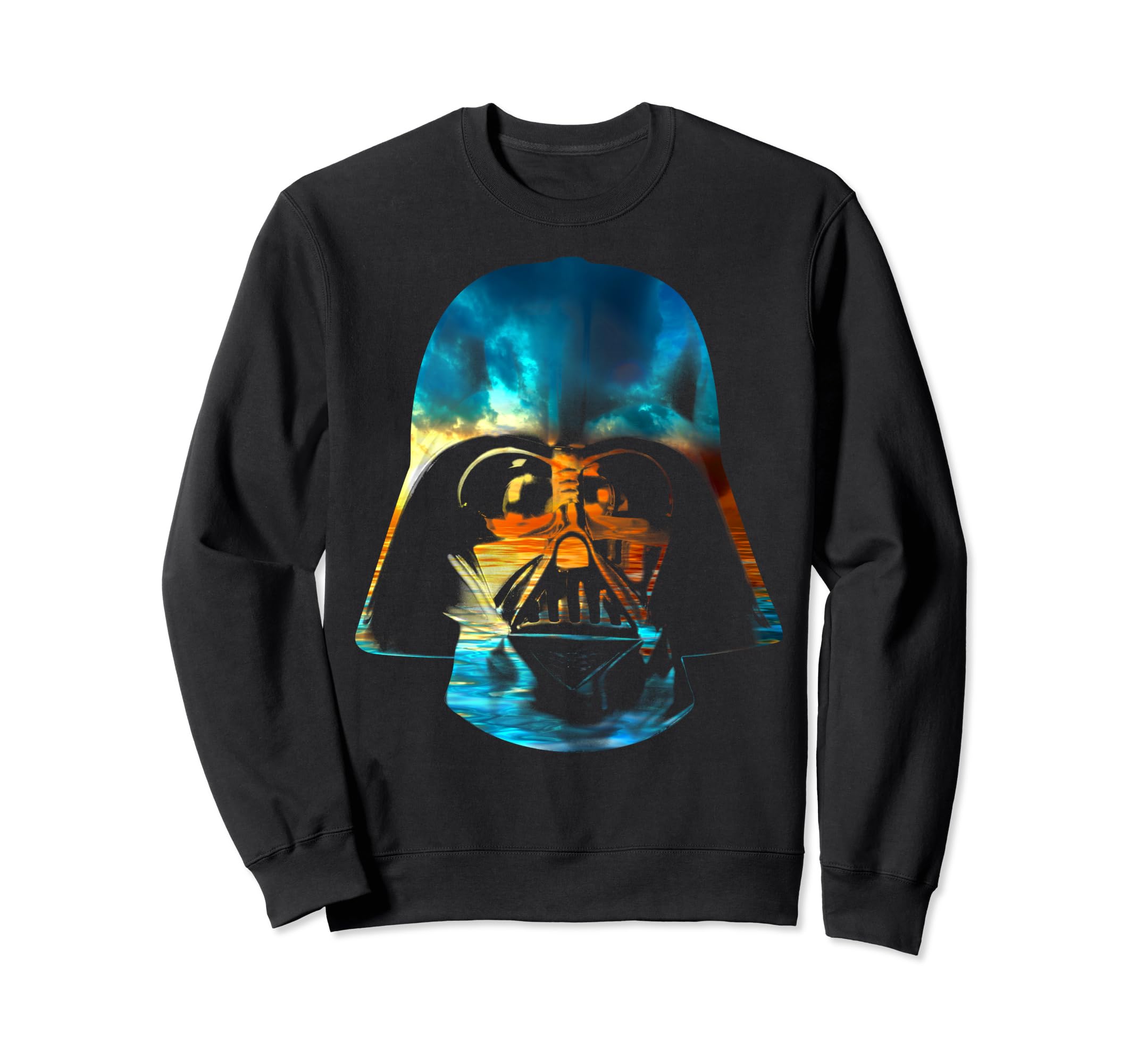 Sweatshirt Star Wars Vader Sunset Reflection en molleton premium aux finitions soignées