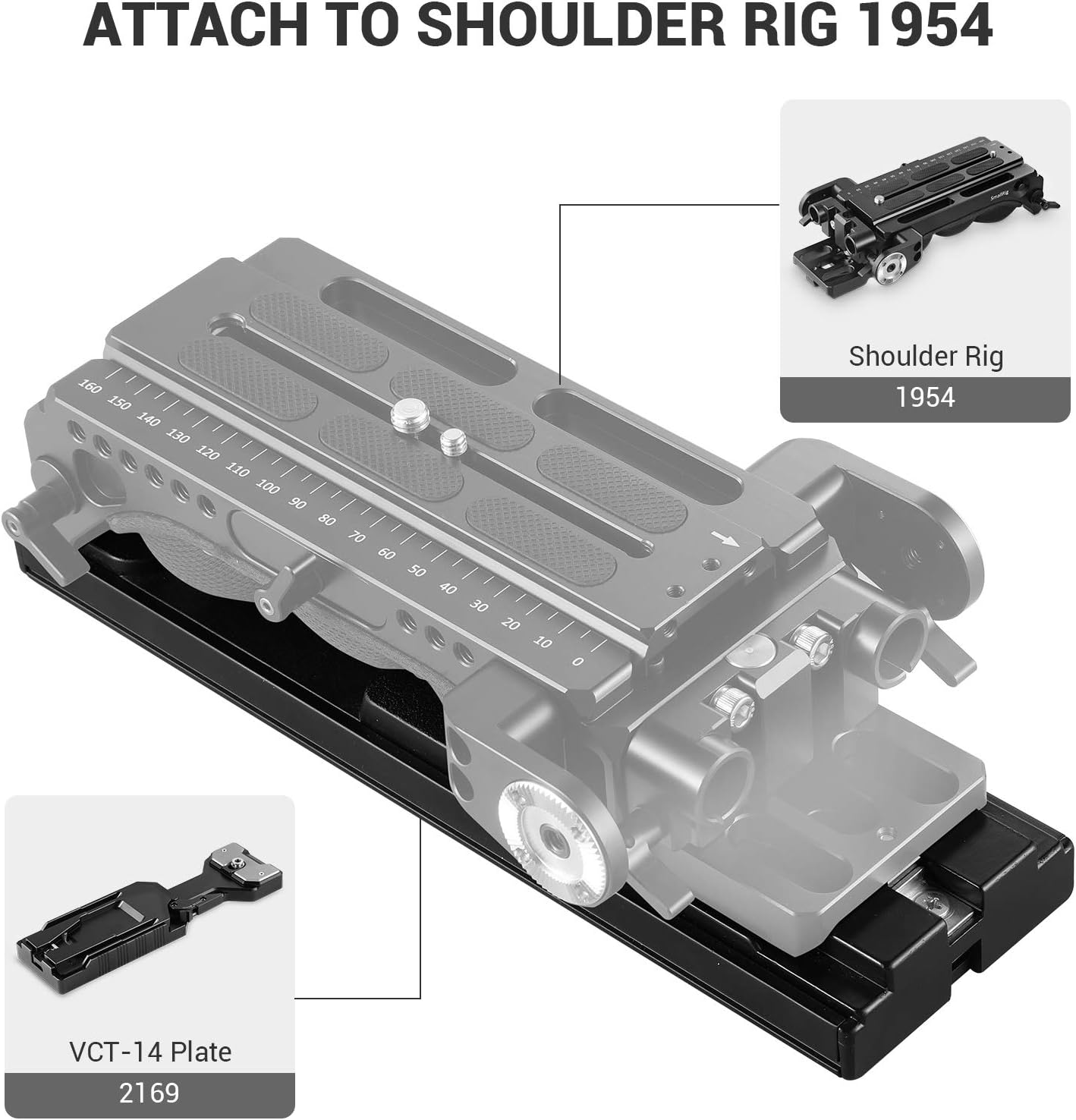 Featured Product SMALLRIG Universal Quick Release Tripod Adapter Plate for Sony VCT-14-2169 Get Cheap Price SMALLRIG Universal Quick Release Tripod Adapter Plate for Sony VCT-14-2169