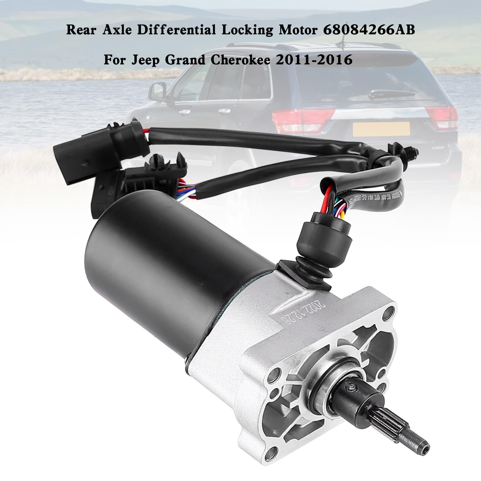 Bruce & Shark Rear Axle Differential Locking Motor para Jeep Grand Cherokee 2011-2016 - 4WD, AWD, FWD, RWD OEM Replacement