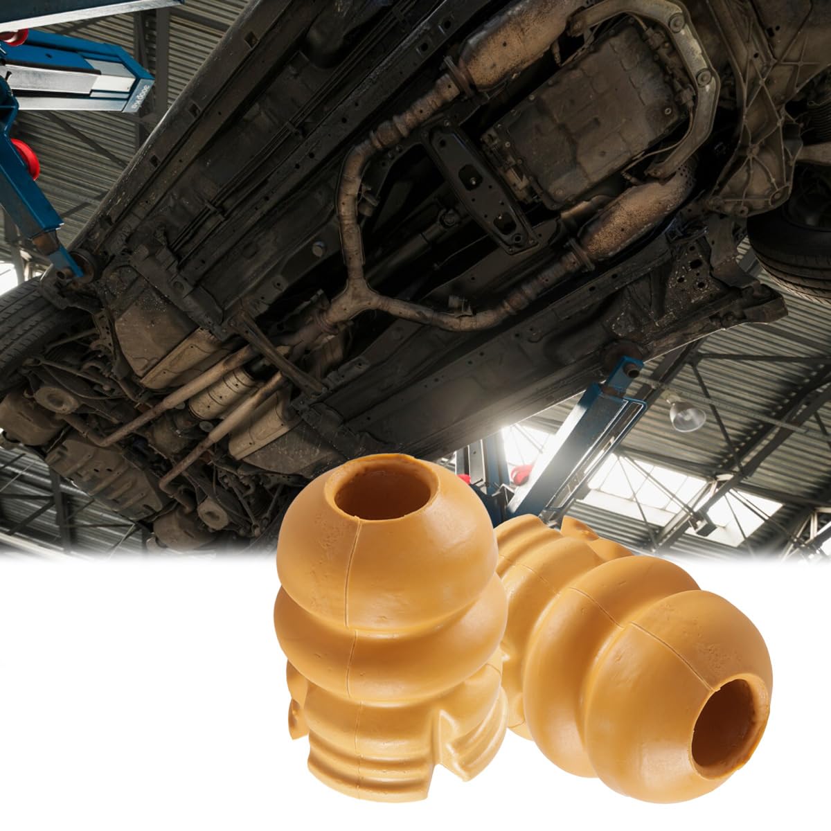 Set di 2 pezzi di tamponi di battuta per sospensioni posteriori 55151 - 3E001/55151-3E000 - Ricambio per Kia Sorento 2002 - 2009