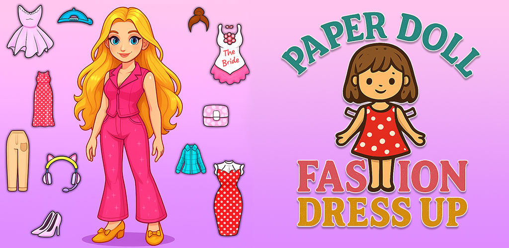 Paper Doll Fashion Dress Up: DIY Princess Makeover Story Magic Diary Game -  App on Amazon Appstore
