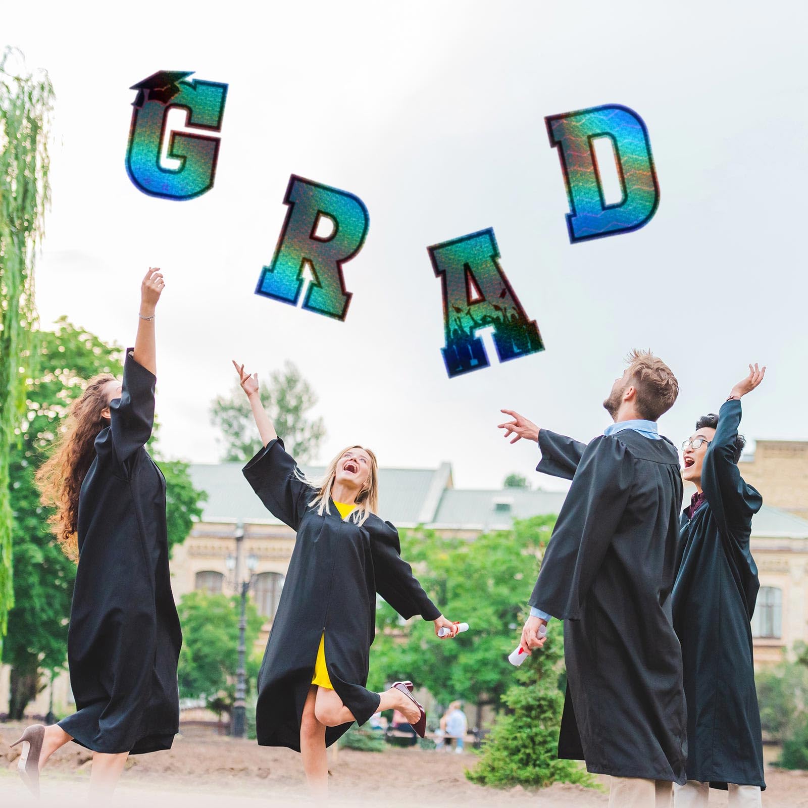 Snapklik.com : Tatuo 11 Pcs Graduation Yard Sign Decorations Congrats ...