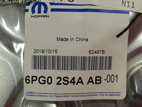 Miniatura 8 de Mopar 6PG02S4AAB TAPA CENTRO DE RUEDA
