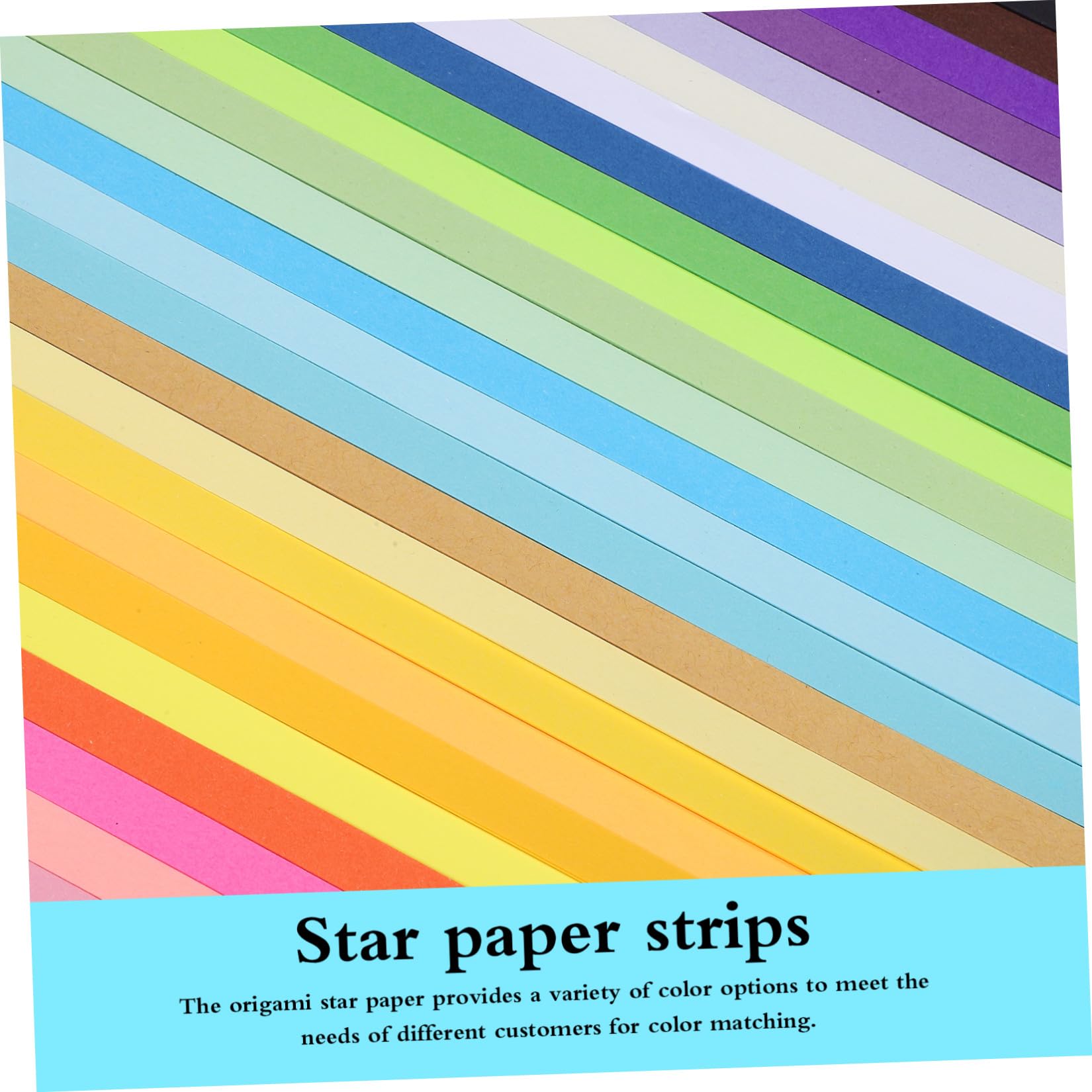 Strisce Carta Origami Stella Colorata 540 Fogli Set Bottiglia