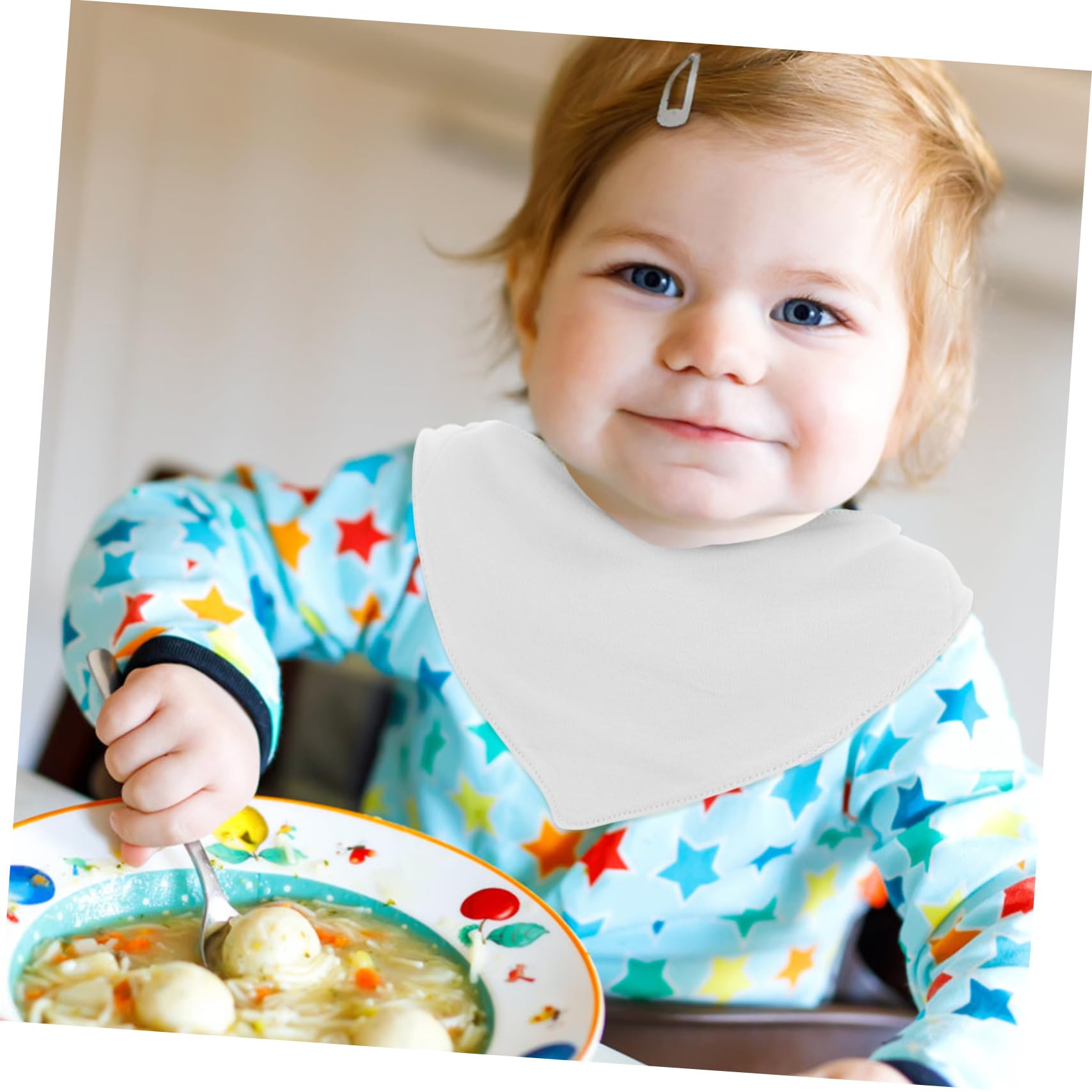 TOYANDONA 12 Stk Babylätzchen Baby-entwöhnungslätzchen Saugfähige Handtücher Aus Baumwolle Saugfähiges Lätzchen Für Babys Baby-lätzchen Reine Baumwolle Kleinkind Schal Wasser Aufnehmen Weiß