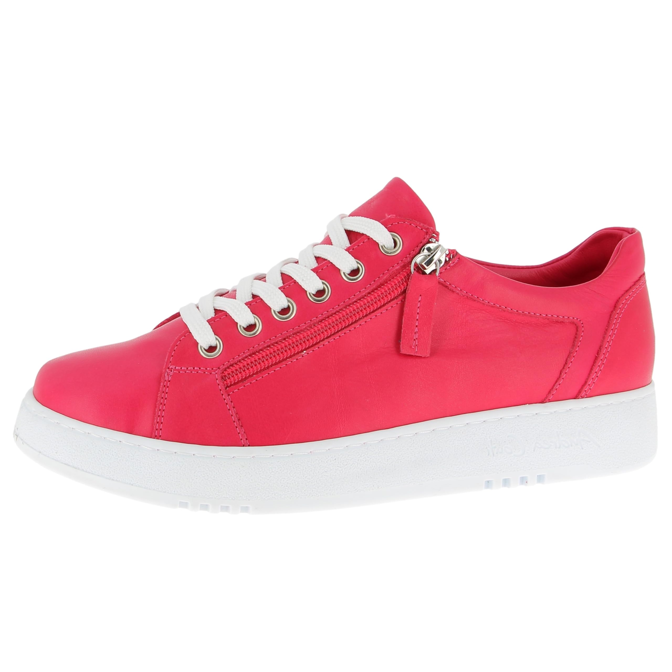 Andrea Conti Women's Damen Low Top Sneaker, Magenta, 3.5 UK