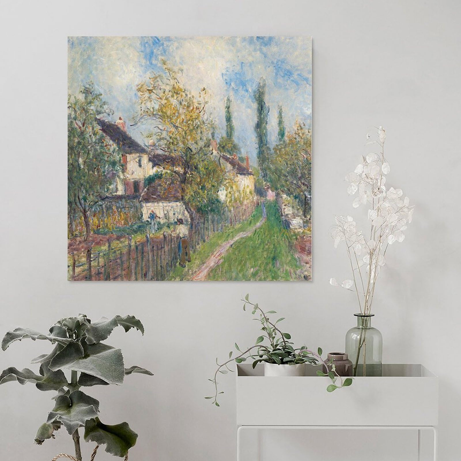 Amazon.co.jp: Alfred Sisley アルフレッド・シスレー 代表作品《レ
