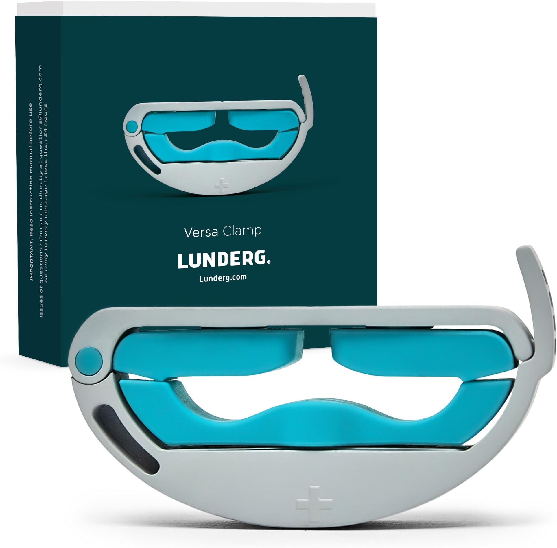 Lunderg Versa Clamp - Comfortable Urinary Incontinence Clamp with 3 Adjustable Sizes and Travel Bag - Doctor Recommended