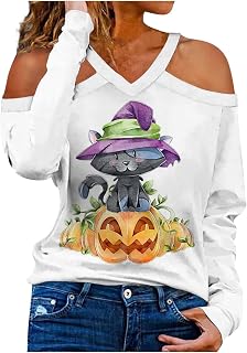 Long Cool Homewear Sweatshrit Winter Long Sleeve Novelty Fit Graphic V Neck Polyester Tops