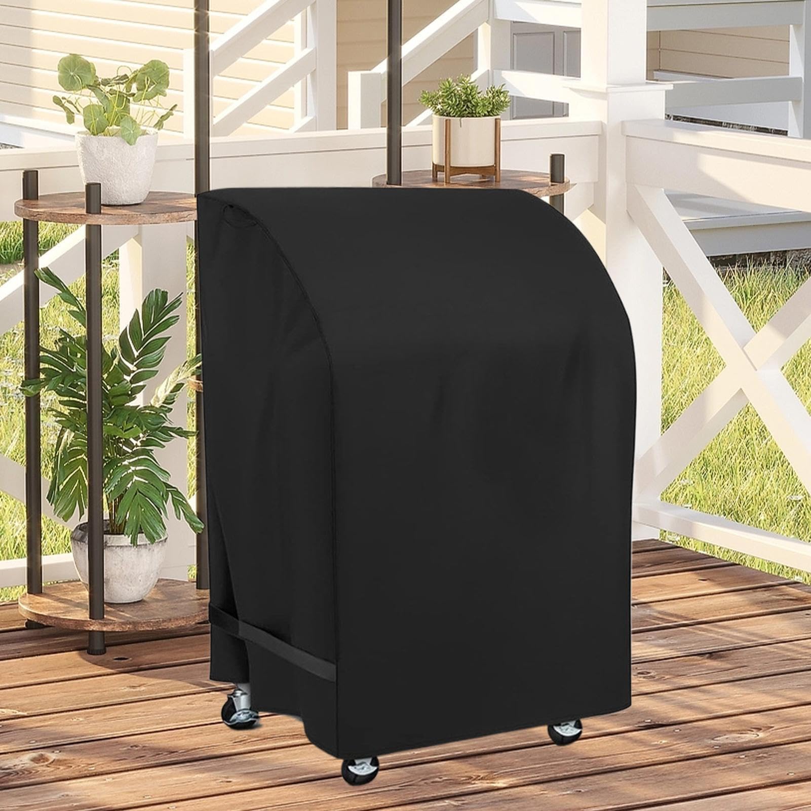 Copertura impermeabile per barbecue, regolabile, per tutte le stagioni, perfetta per campeggio, picnic, pesca e appassionati di barbecue