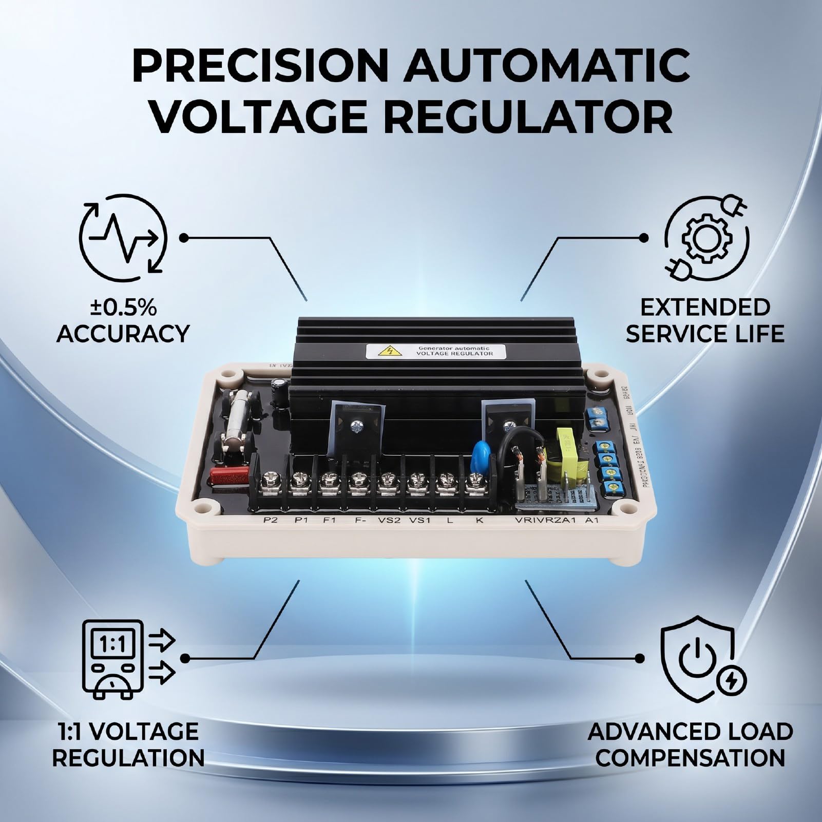Topiky Regulator AVR do Generatorów Serii EA16