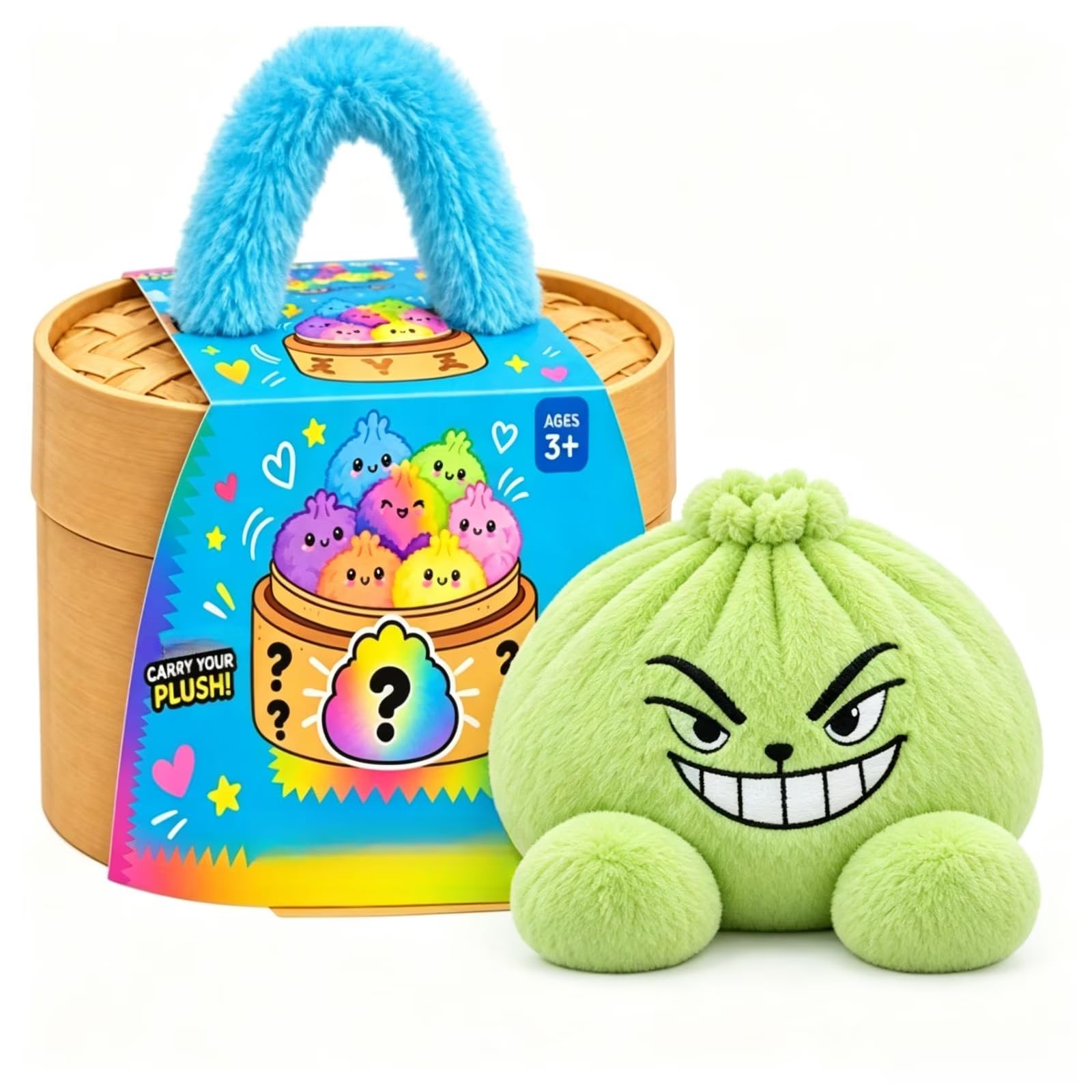 Giant Dumpling Squishy 2026 Squishy Dumpling Cute Plush Giant Squishys Mystery Dumplings Christmas Halloween Dumplings Squishies Toys Large Rainbow Adult Fidget Buns Blind Box Toys