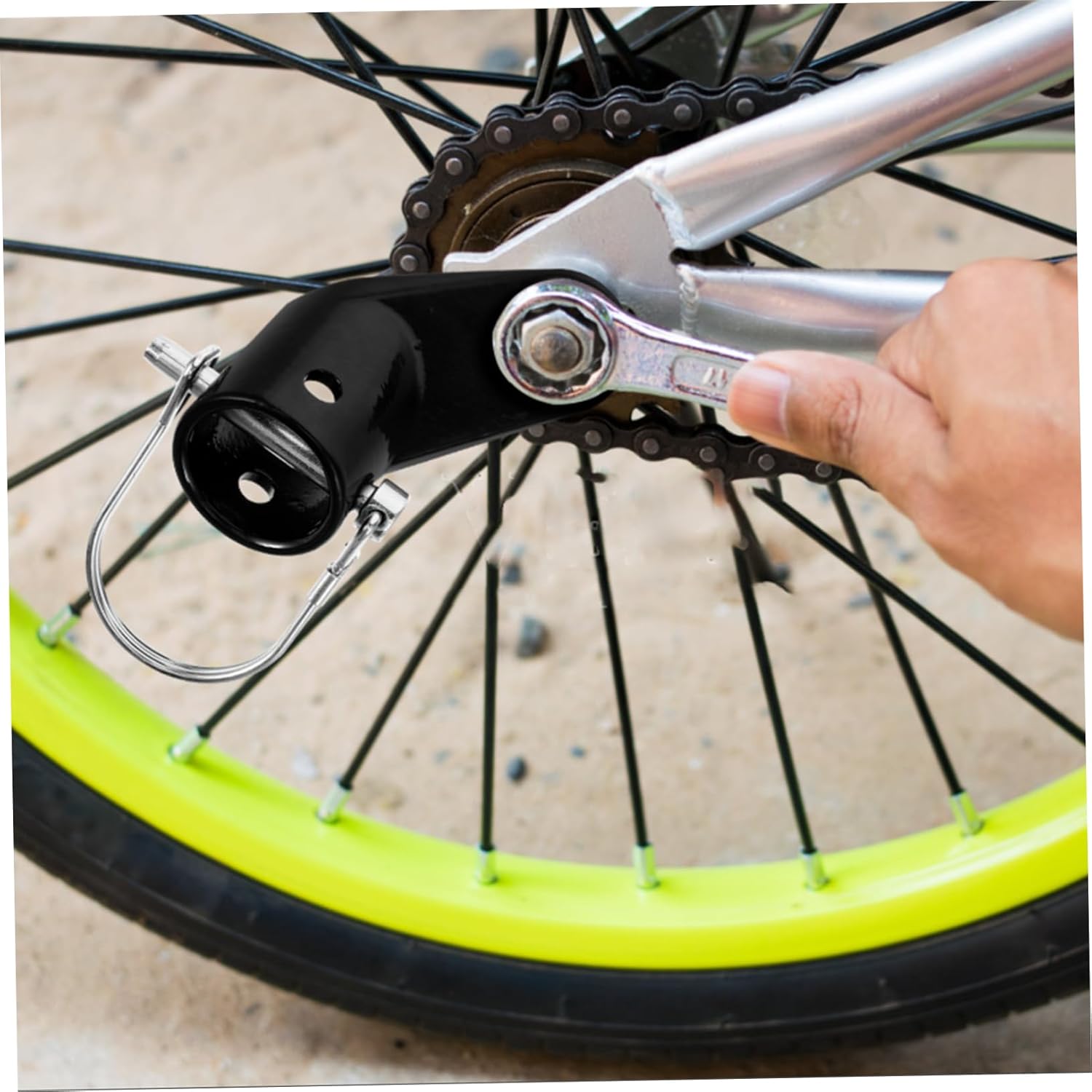 BESPORTBLE 5sets Bike Trailer Hitch Coupler Adapter for Trailer Easy to Install Compatible Stable Connection for Outdoor Adventures