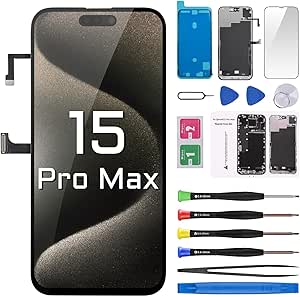 LCD Display für iPhone 15 Pro Max (A2849), ohne Fehlermeldung Service
