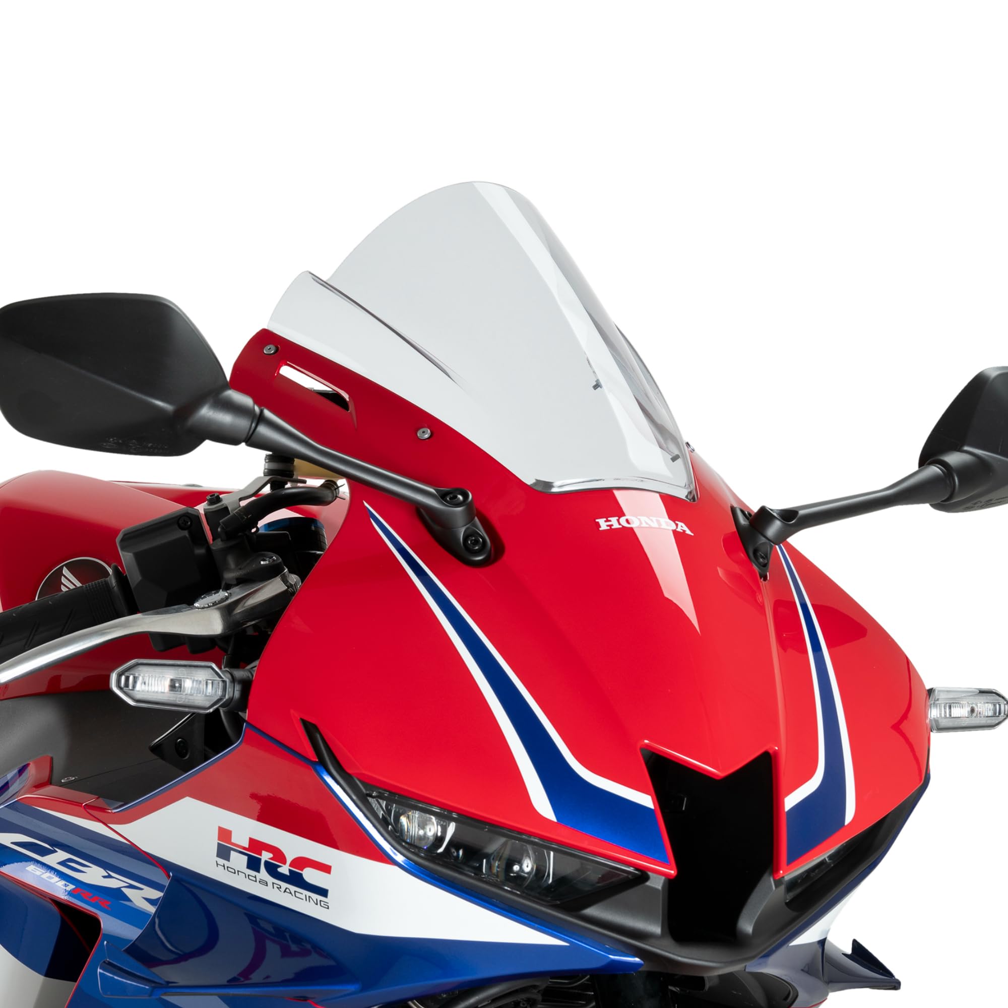 Cupolino Parabrezza Racing Plexiglass JD9 Trasparente Compatibile con HONDA CBR 600 RR 2024-2025