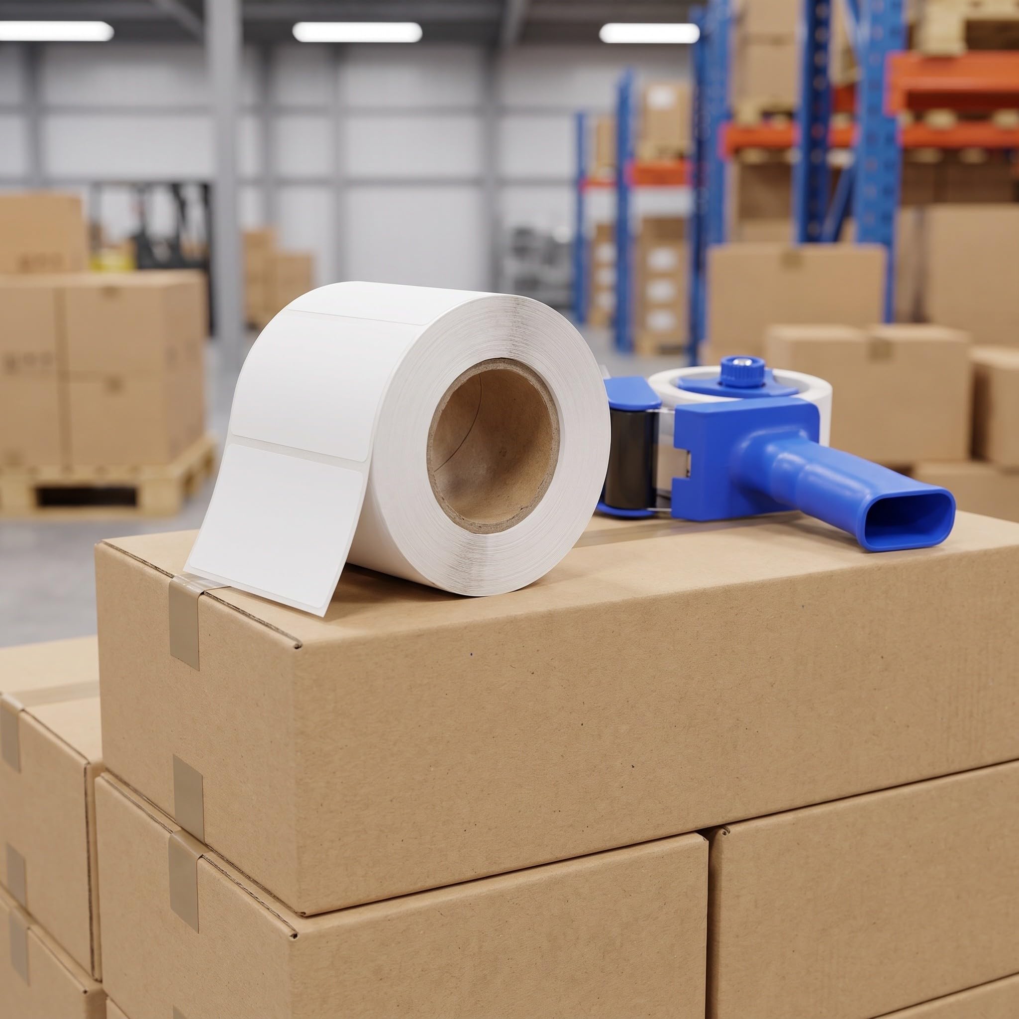 Toddmomy 3 rotoli di etichette termiche per spedizioni - Qualità professionale | Etichette termiche 2x1, stampa nitida, compatibili con la maggior parte delle stampanti, 800 fogli/rotolo