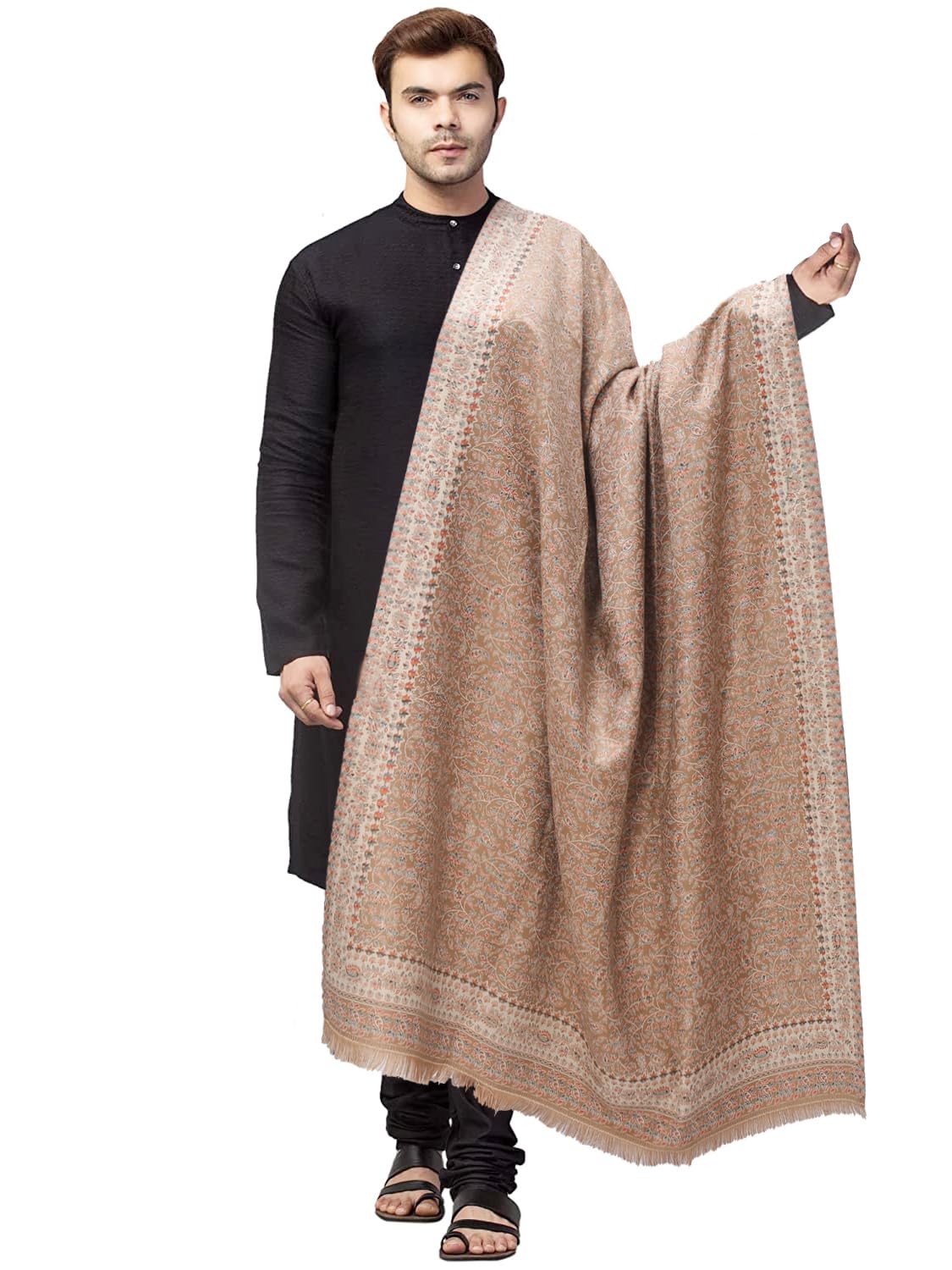 MEN KASHMIRI SHAWL KALAMKARI 995-picture-21