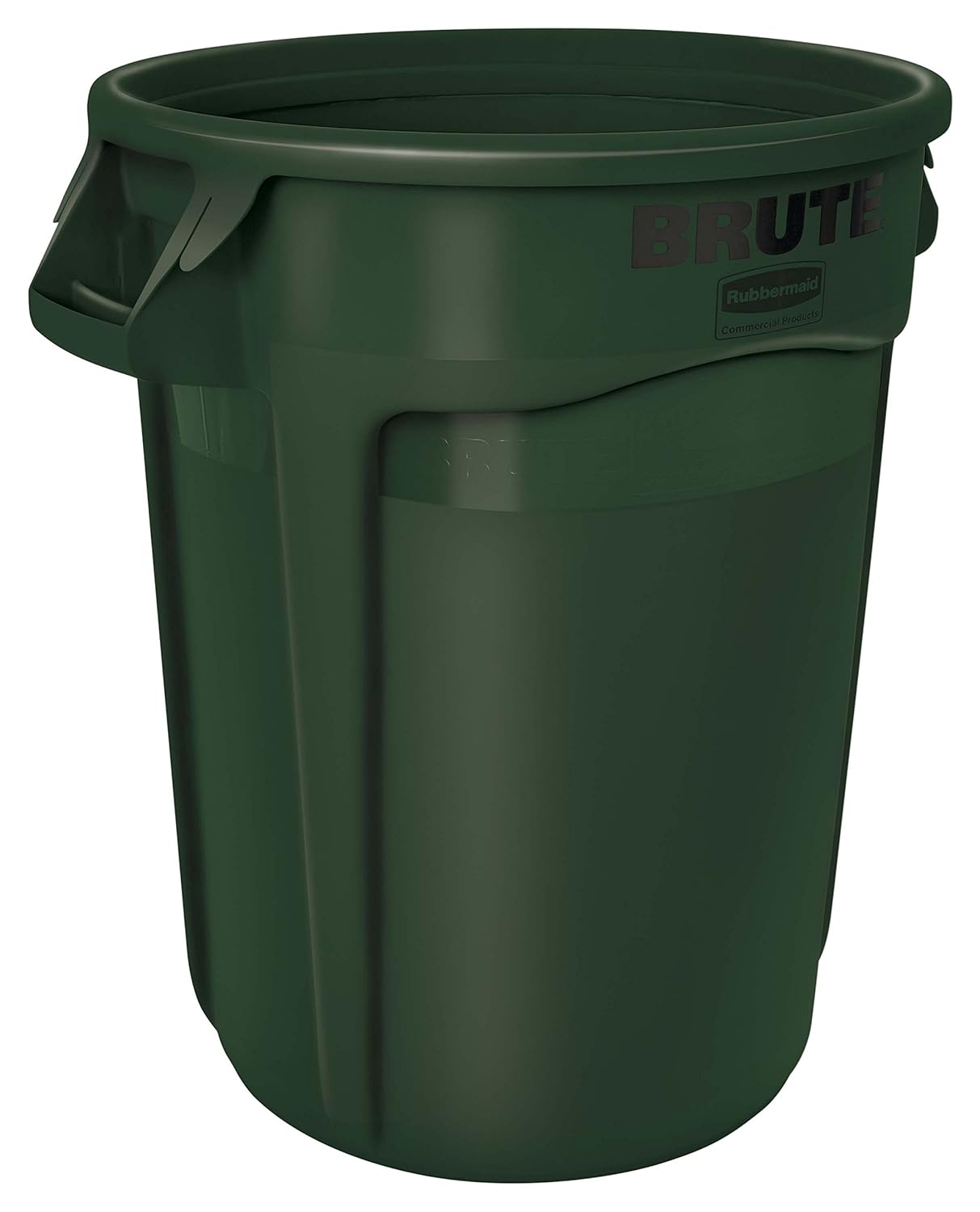 Brute Rubbermaid Dark Green 32 Gal Container w/o Lid