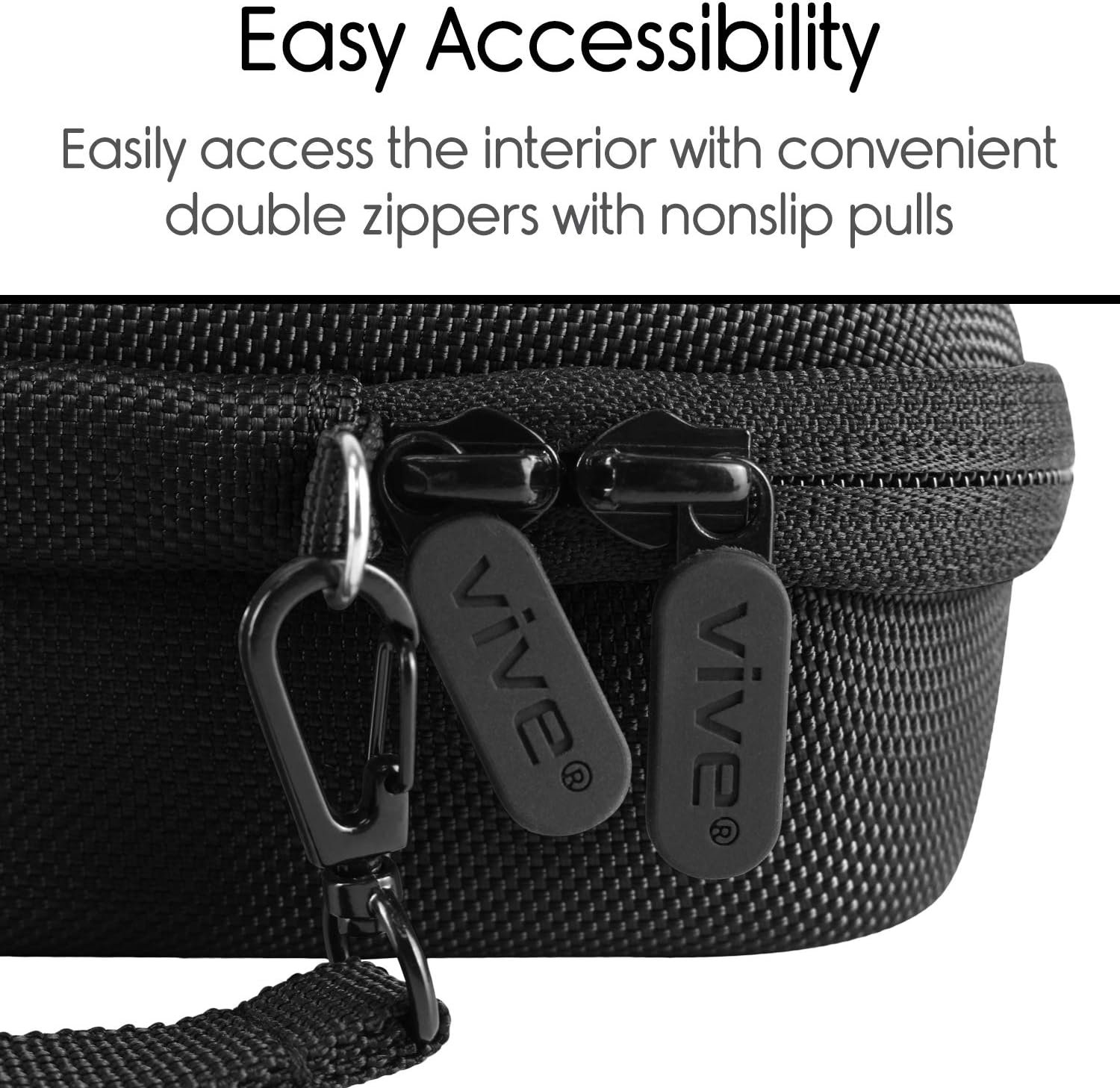 Vive Precision Stethoscope Case for Nurses - Hard Protective Equipment - Travel Holder Nursing School Essential - Fits 3M Littmann Classic III, Lightweight II S.E., Sphygmomanometer