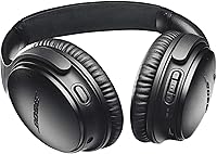 Vista 2 de Bose QuietComfort 35 II Auriculares inalámbricos Bluetooth con Alexa - Negro (renovado)