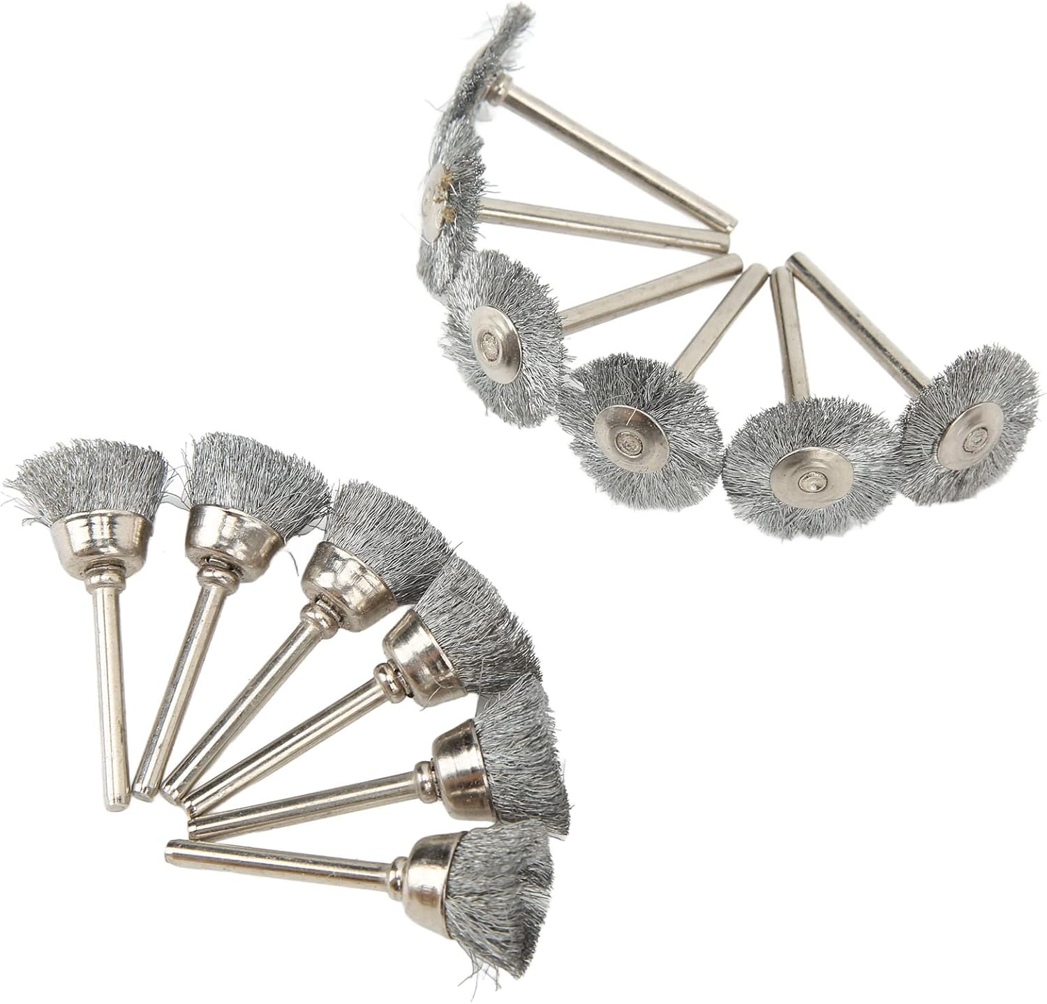 347 Pcs Rotary Tool Accessories Kit, Multi Grinding Stone and Polishing Wheels for 1 / 8in Shank - Versatile Cutting, Sanding, Deburring Set for Detail Work and Repairs